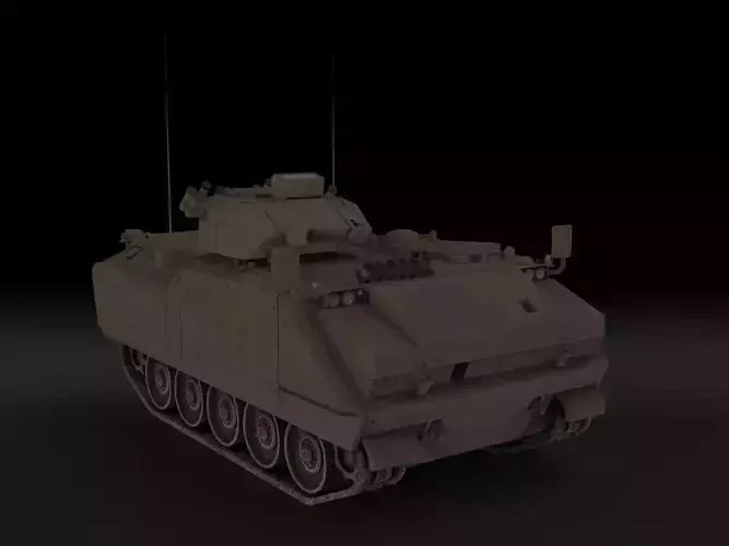 ACV-15 Low-poly 3D model