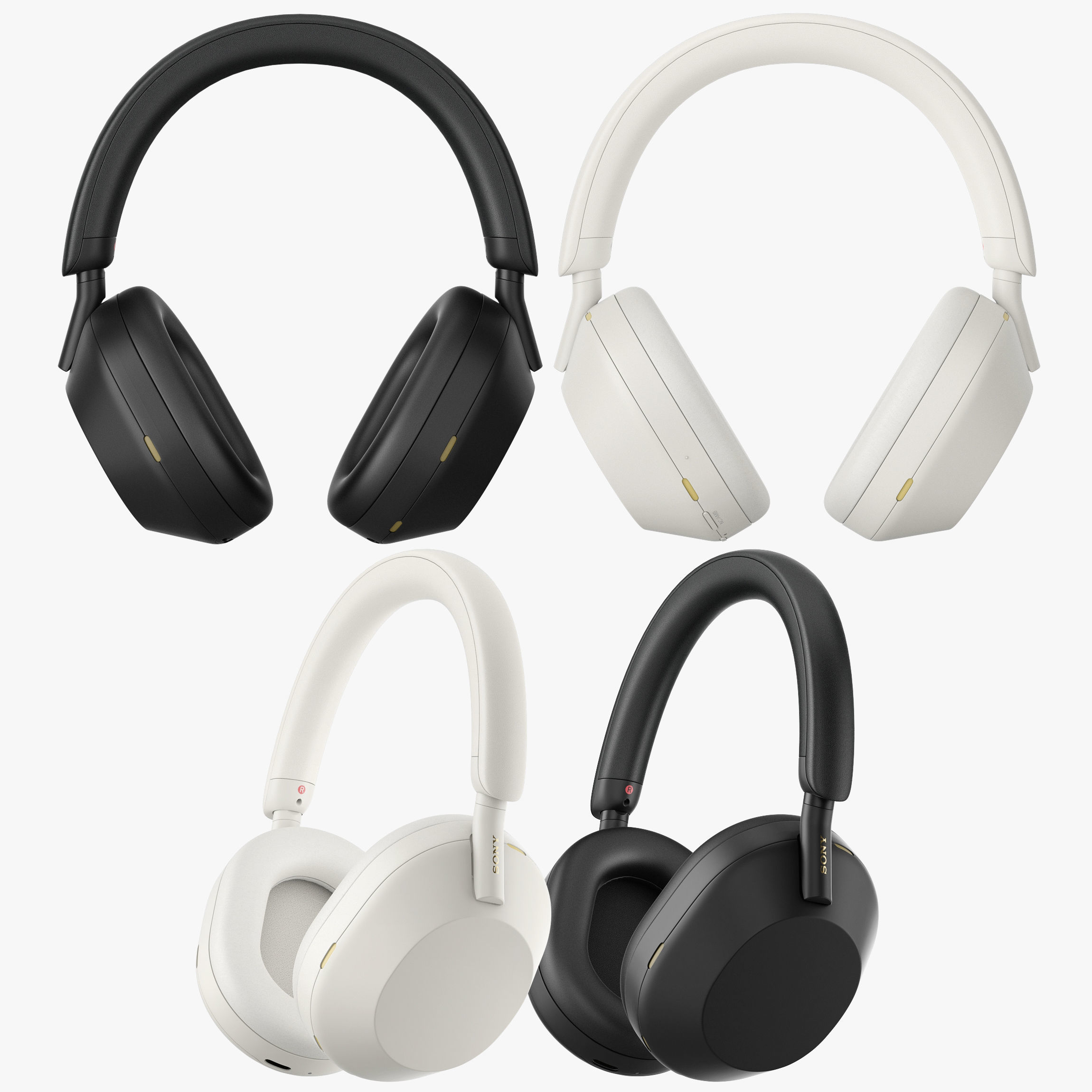 Sony WH-1000XM5 Headphones 3D model_1