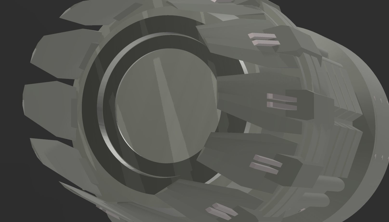 Spacecraft Thruster 3D model_7