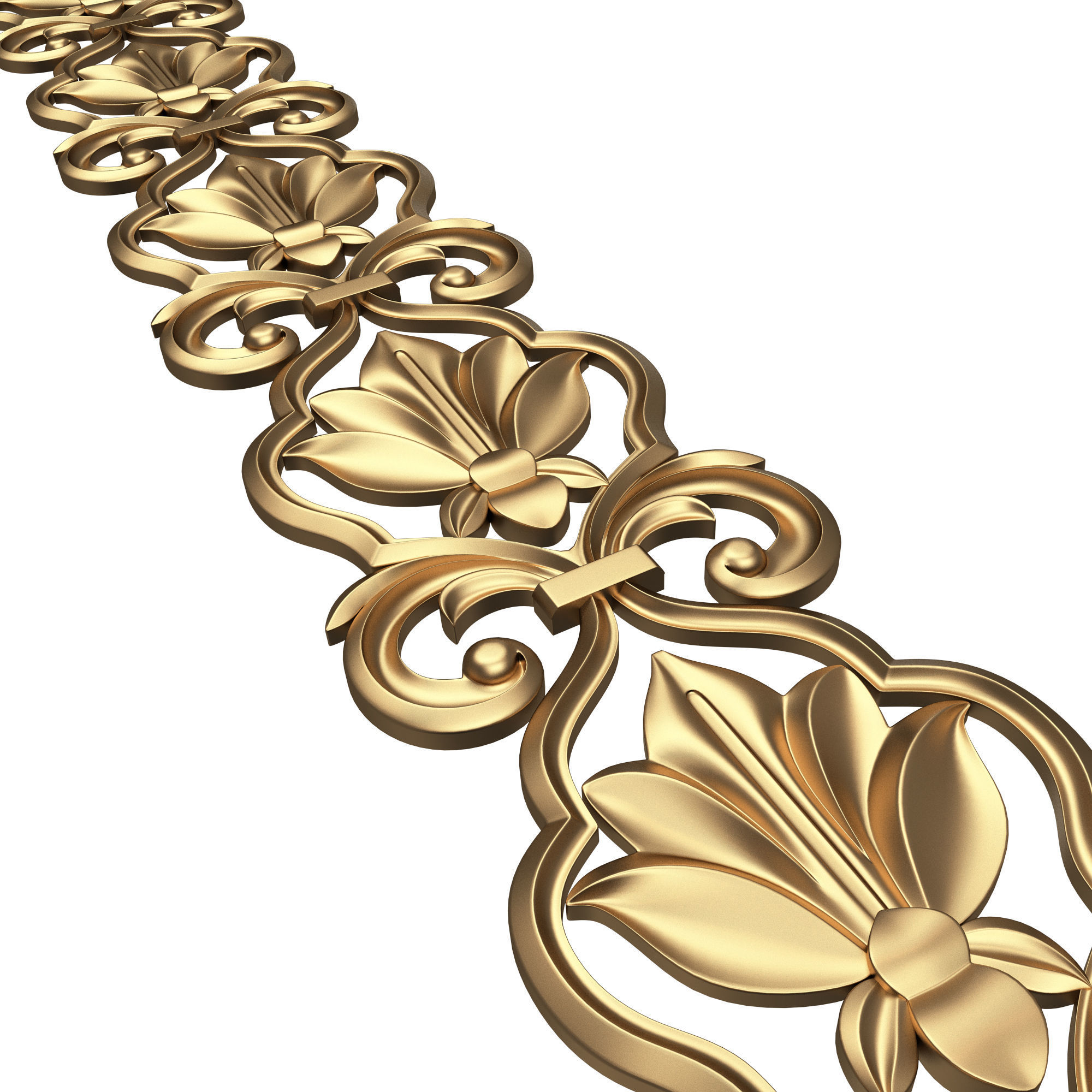 Collection of 33 Classic Carvings 03 Low-poly 3D model_65