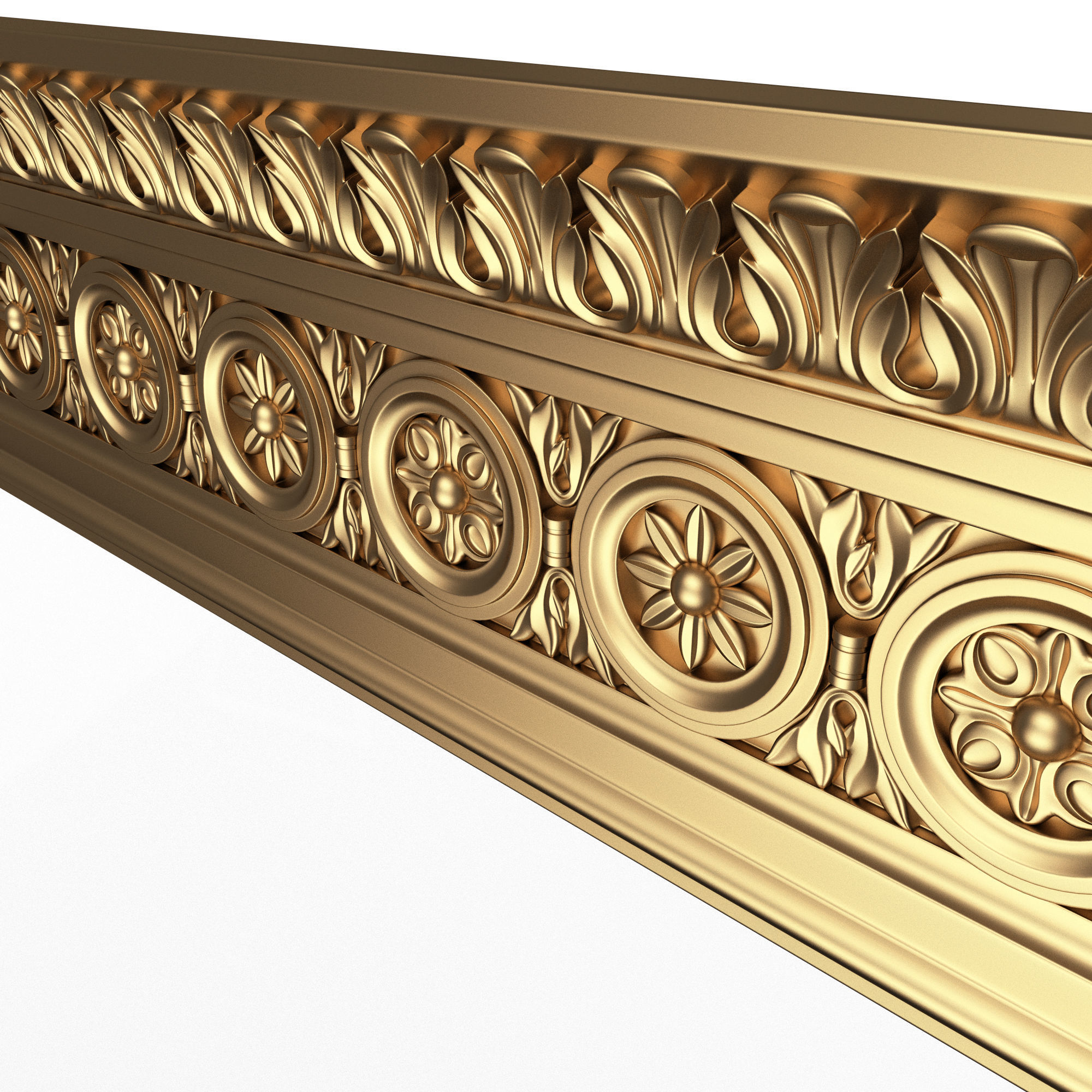 Collection of 33 Classic Carvings 03 Low-poly 3D model_66