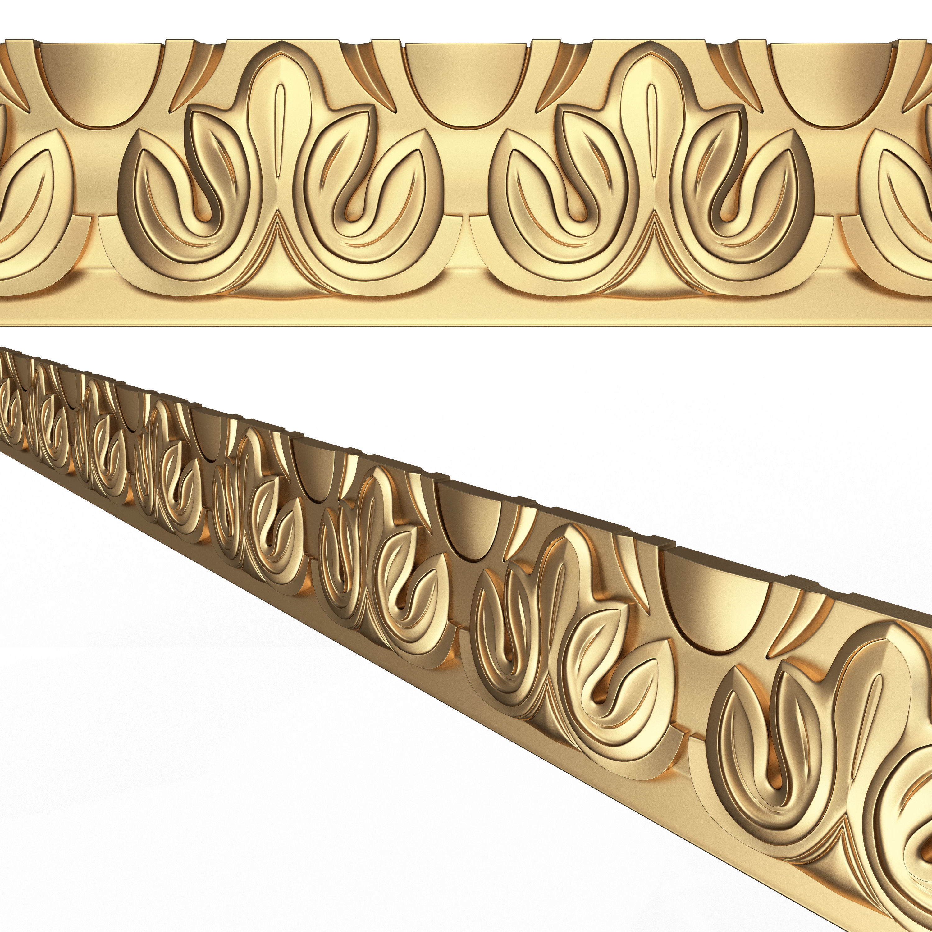Collection of 33 Classic Carvings 03 Low-poly 3D model_33