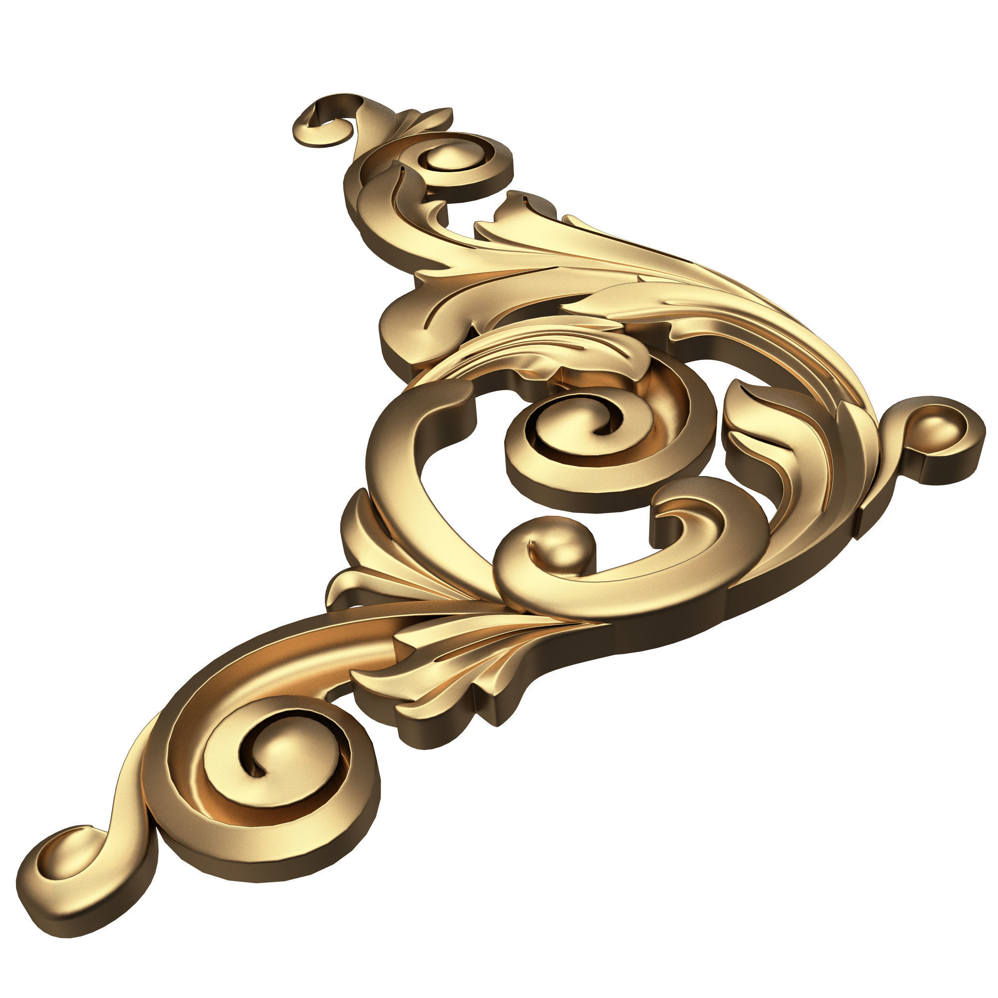 Collection of 33 Classic Carvings 03 Low-poly 3D model_26
