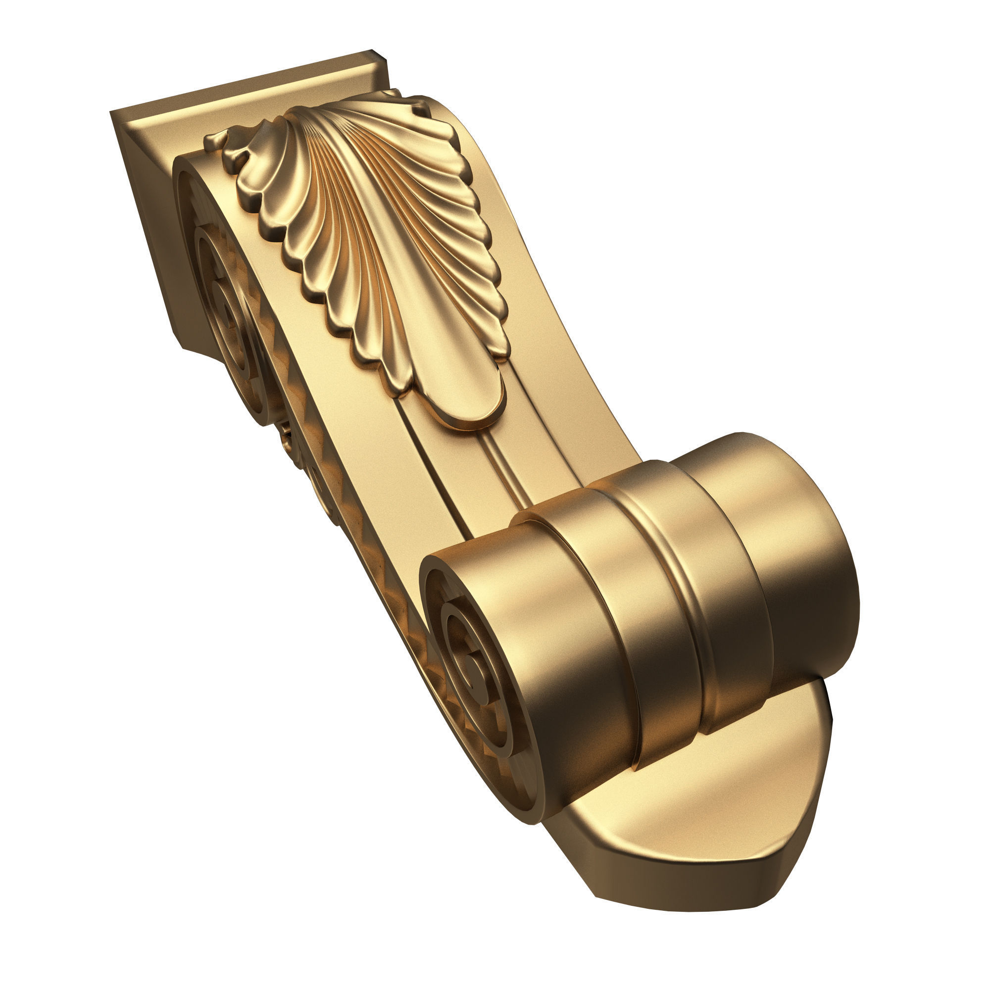 Collection of 33 Classic Carvings 03 Low-poly 3D model_19