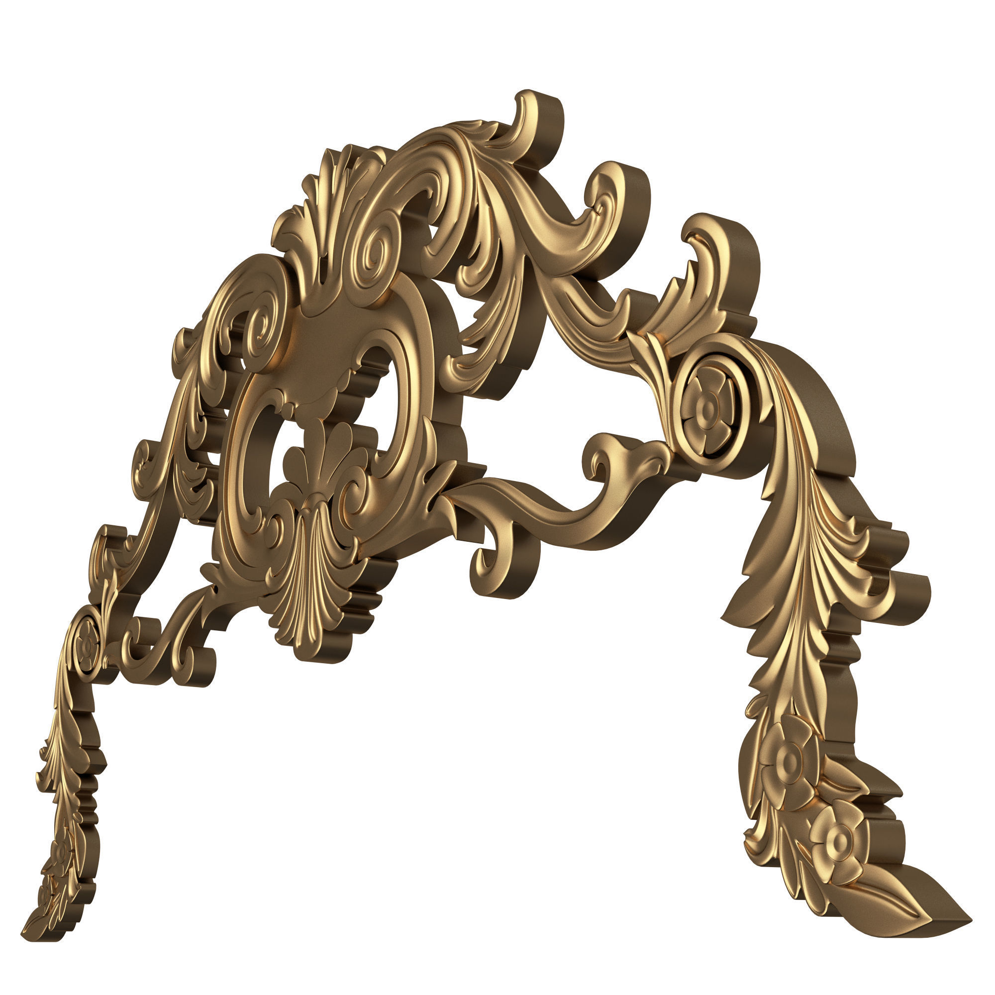 Collection of 33 Classic Carvings 03 Low-poly 3D model_2