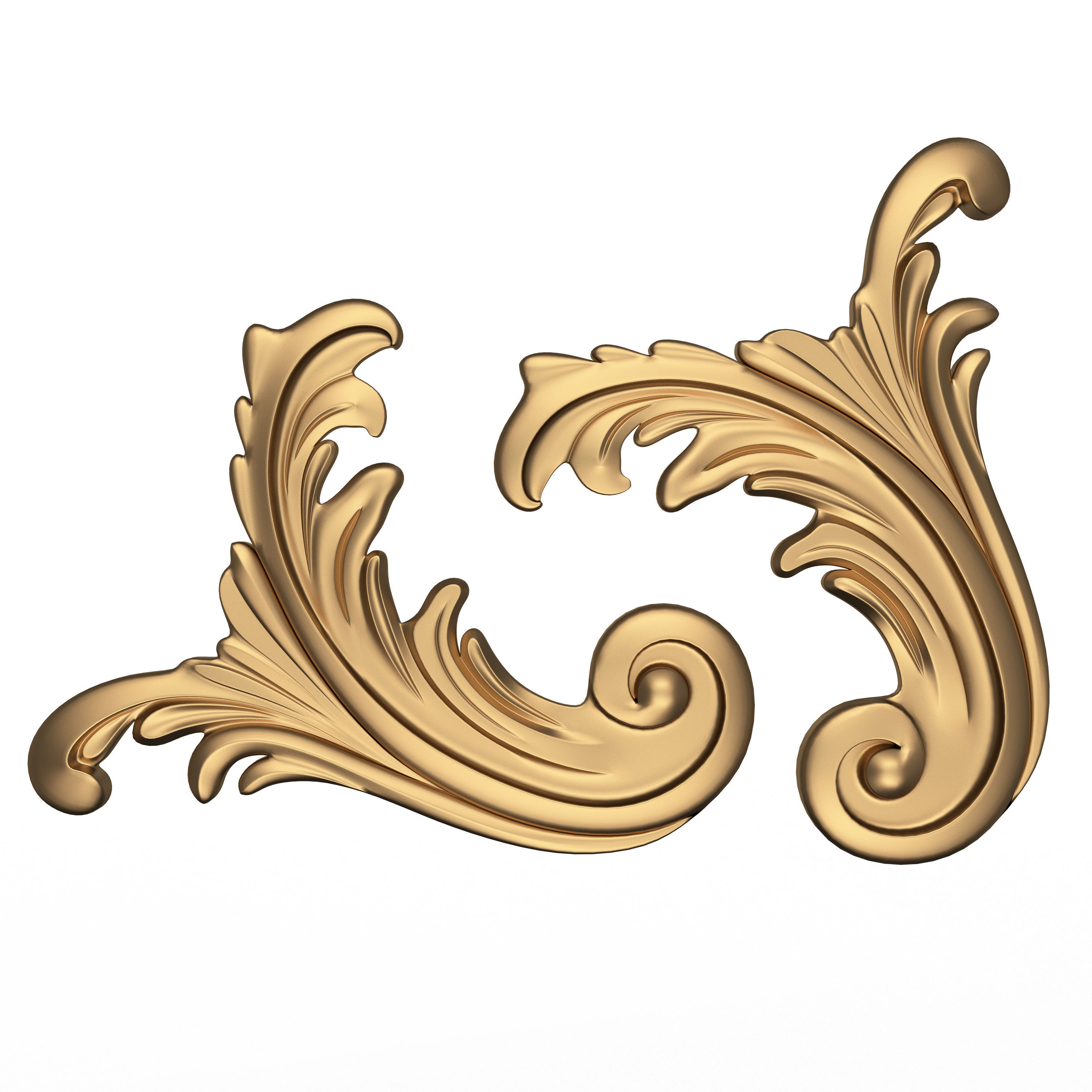 Collection of 33 Classic Carvings 03 Low-poly 3D model_20