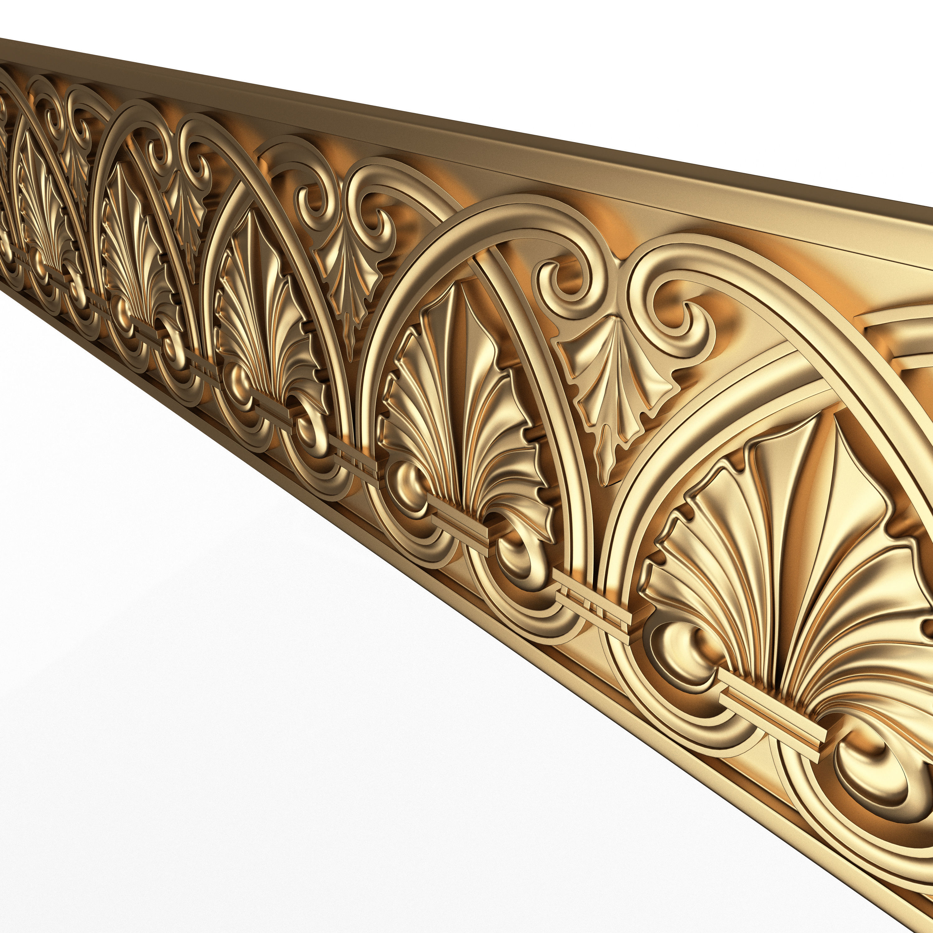 Collection of 33 Classic Carvings 03 Low-poly 3D model_74