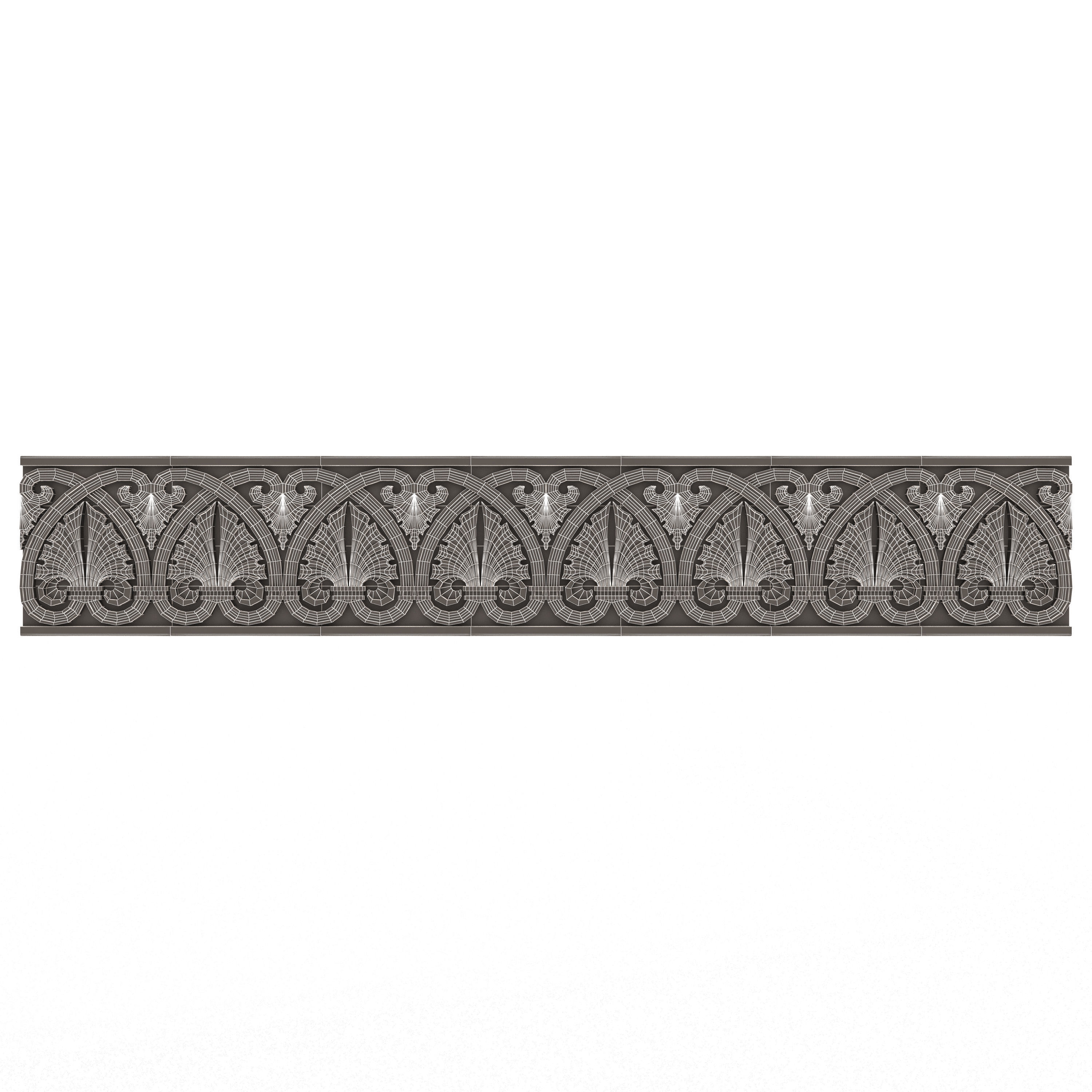Collection of 33 Classic Carvings 03 Low-poly 3D model_123