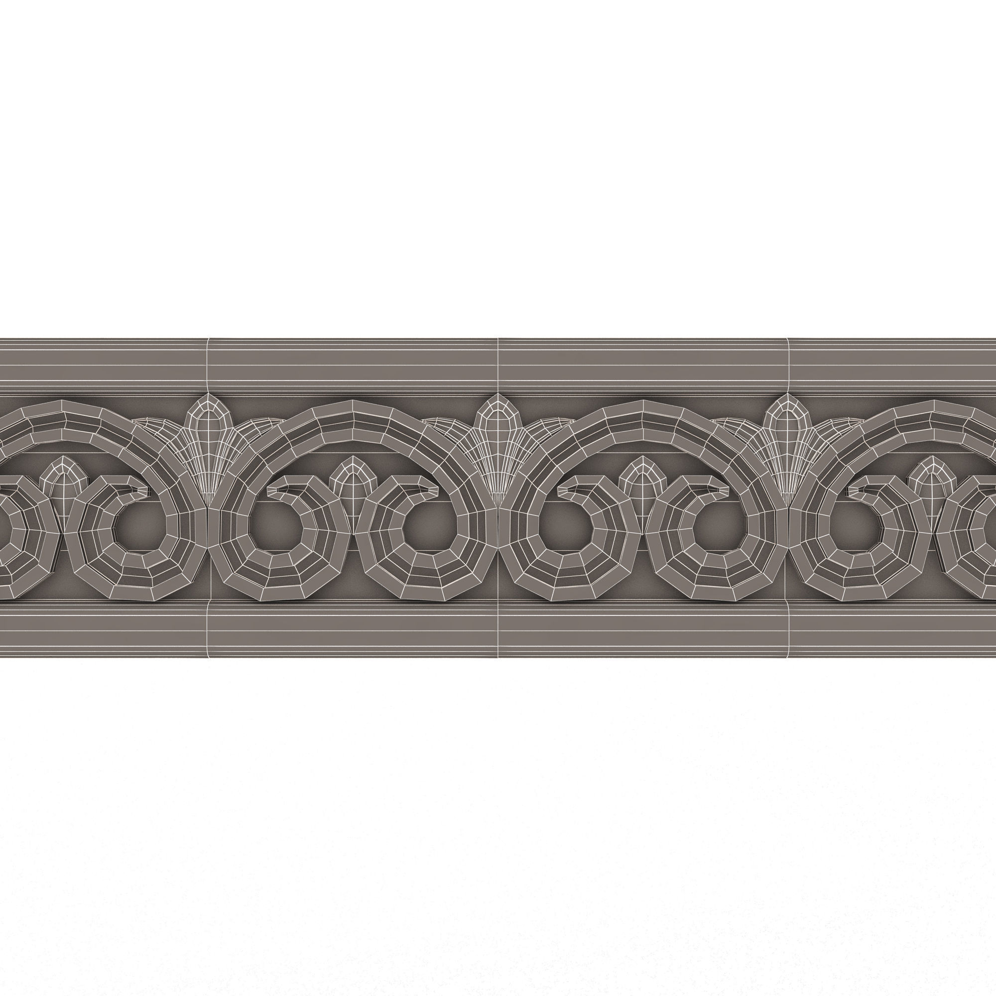 Collection of 33 Classic Carvings 03 Low-poly 3D model_106