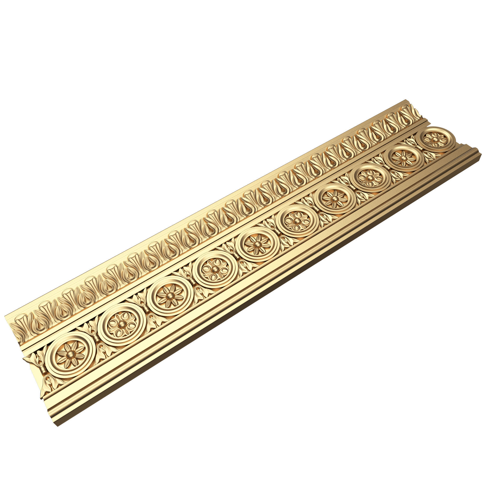Collection of 33 Classic Carvings 03 Low-poly 3D model_64