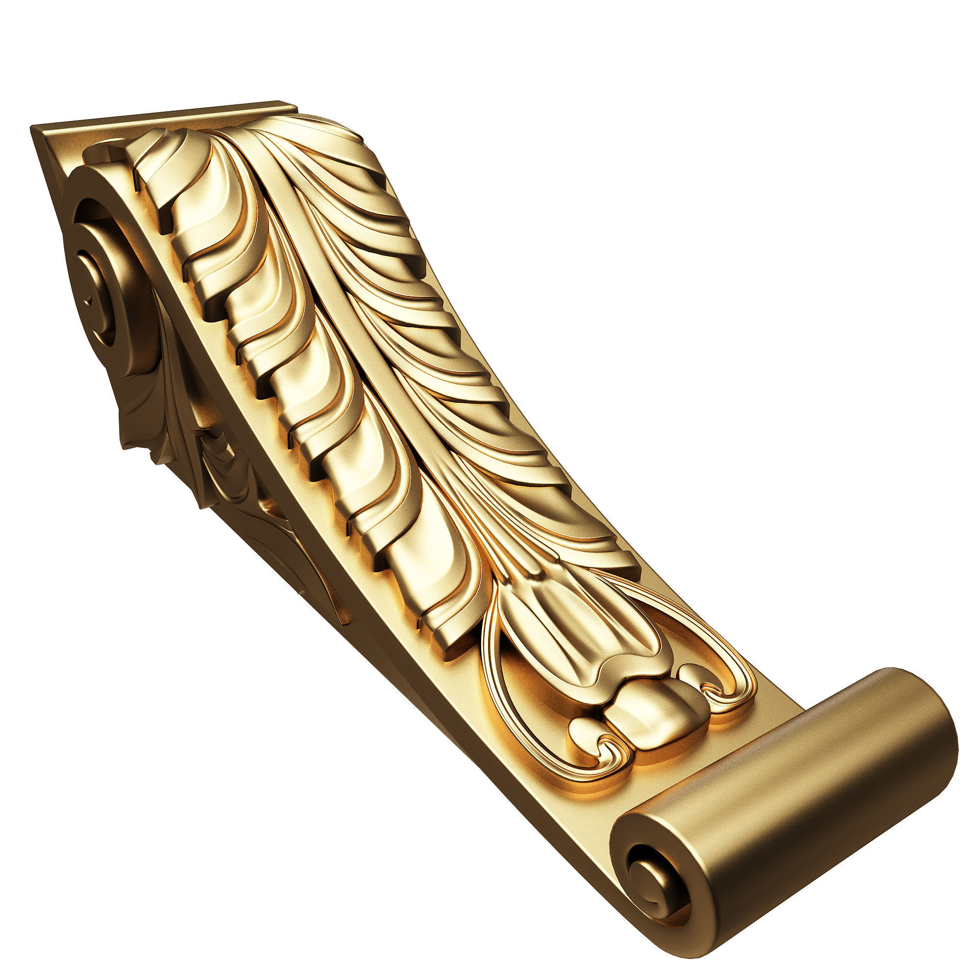 Collection of 33 Classic Carvings 03 Low-poly 3D model_6