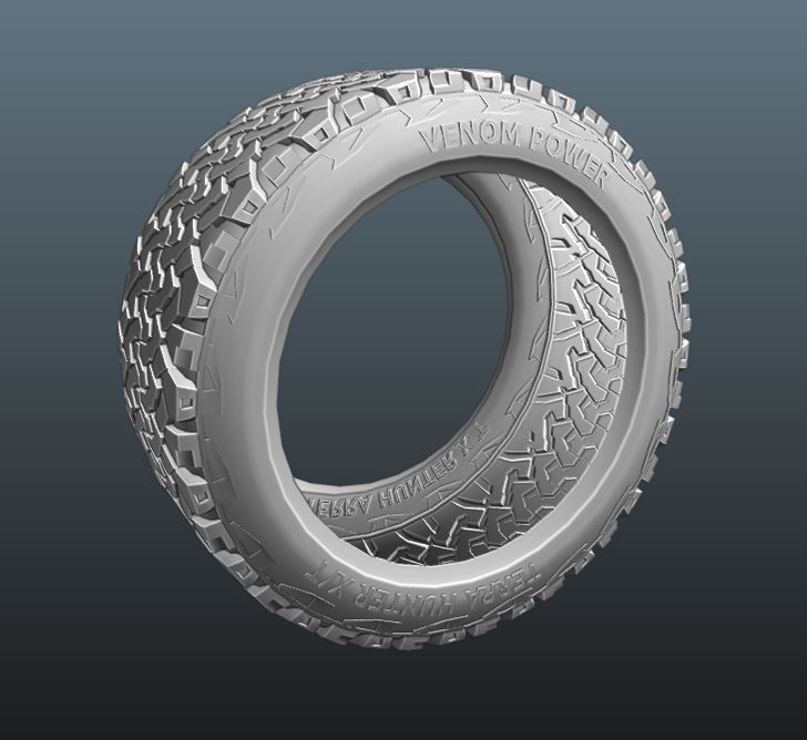 VENOM POWER TERRA HUNTER XT 3D model_1