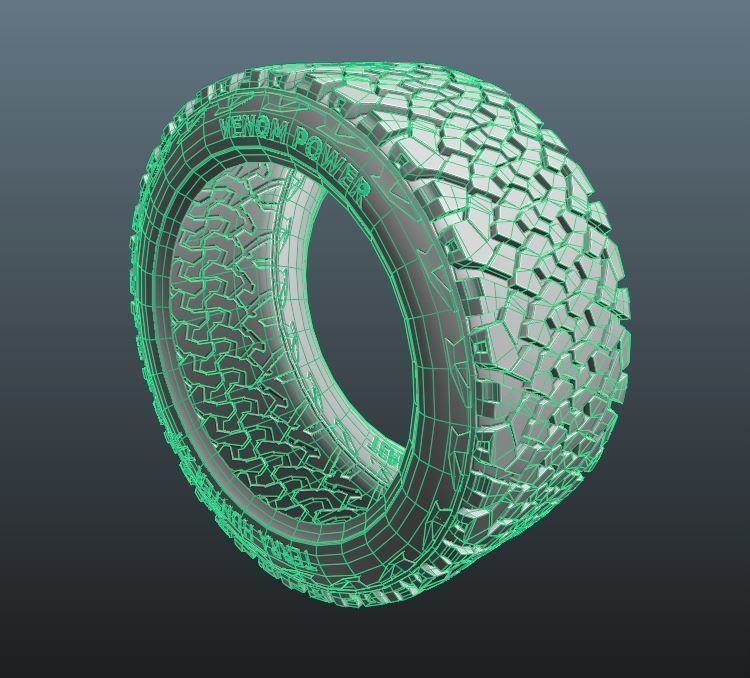 VENOM POWER TERRA HUNTER XT 3D model_5