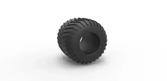 Low pressure tire 8 Scale 1 to 25