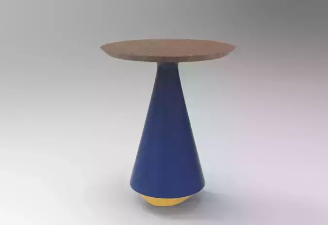 Amira Coffee Table Low-poly 3D model