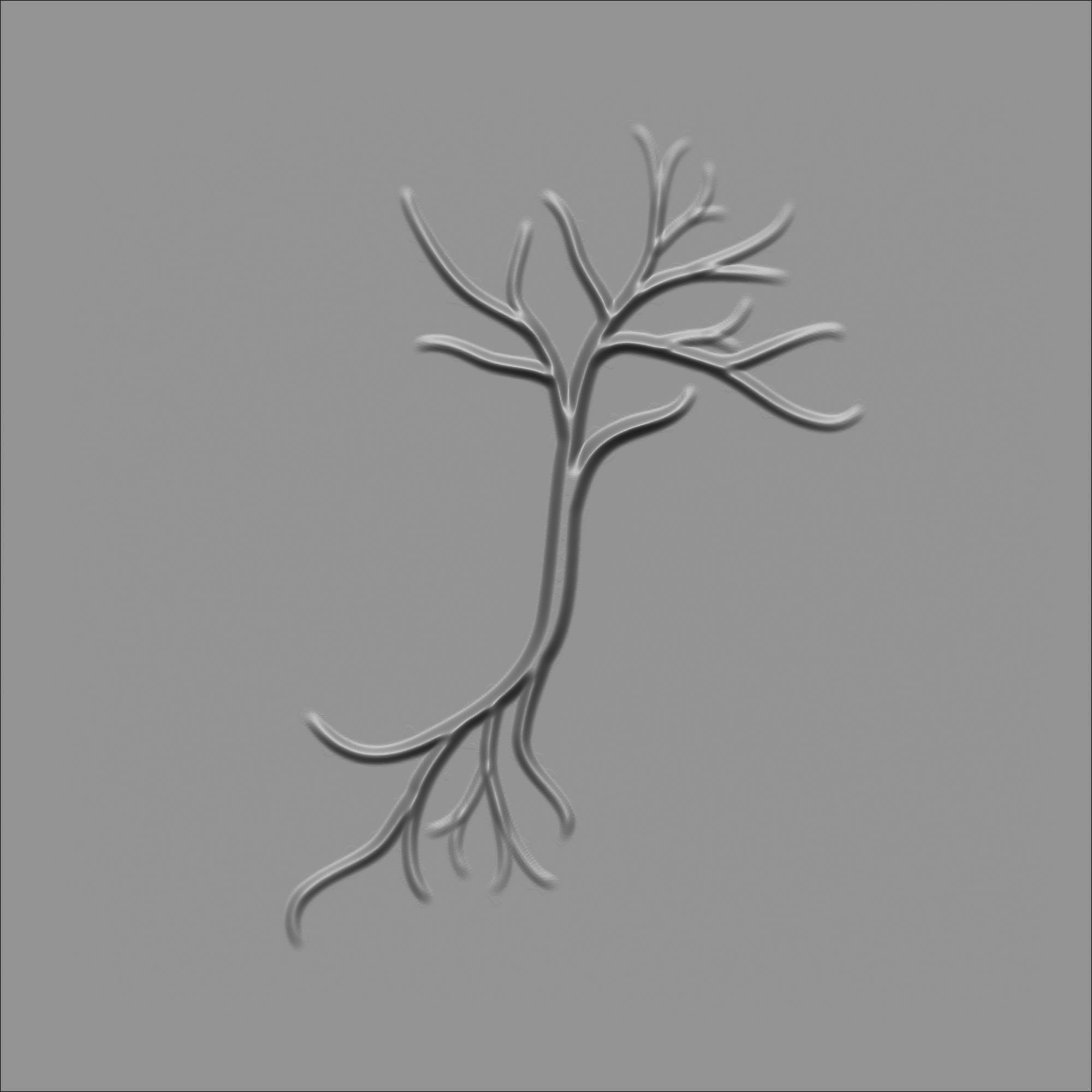 60 Alpha Veins for Human Anatomy Low-poly 3D model_8