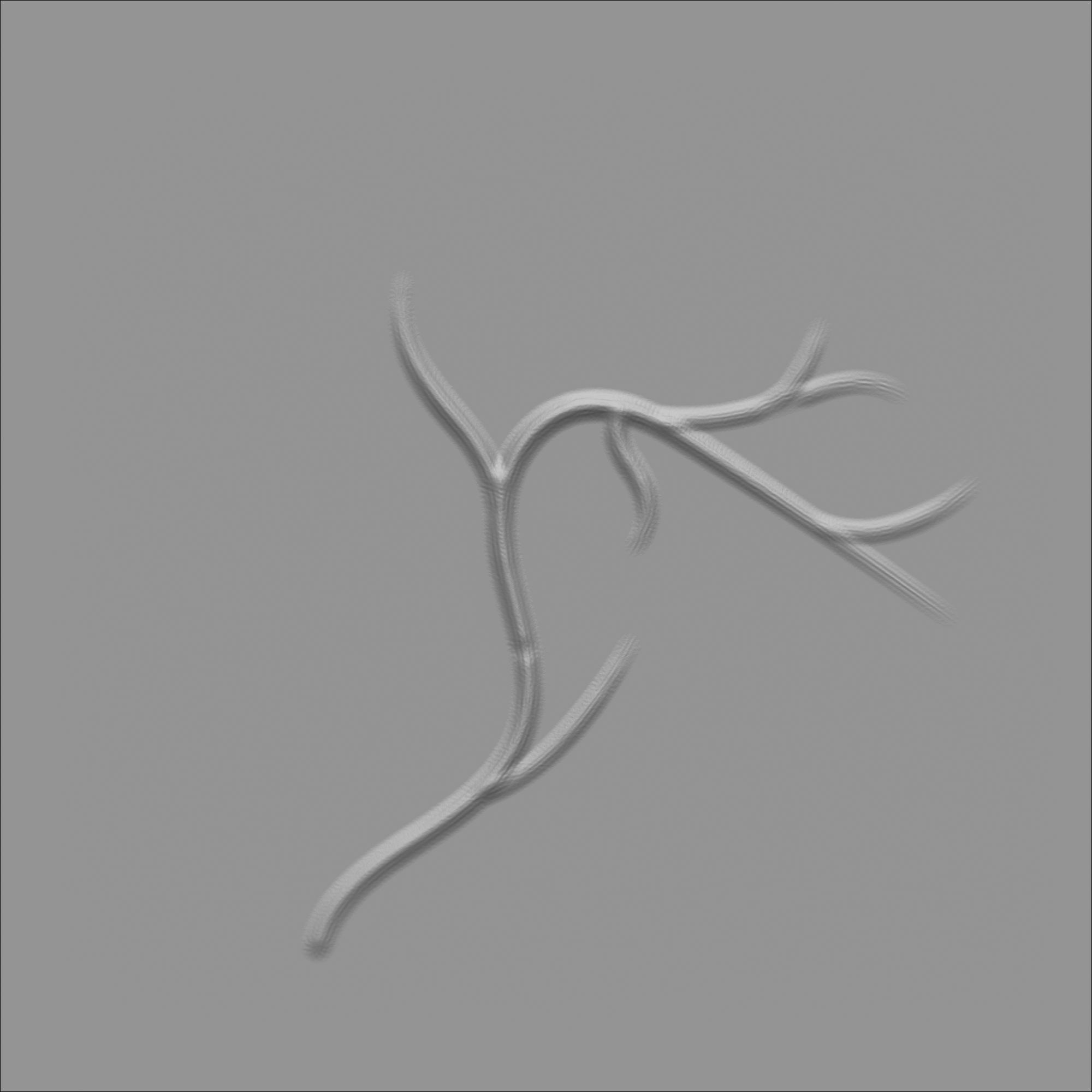 60 Alpha Veins for Human Anatomy Low-poly 3D model_21