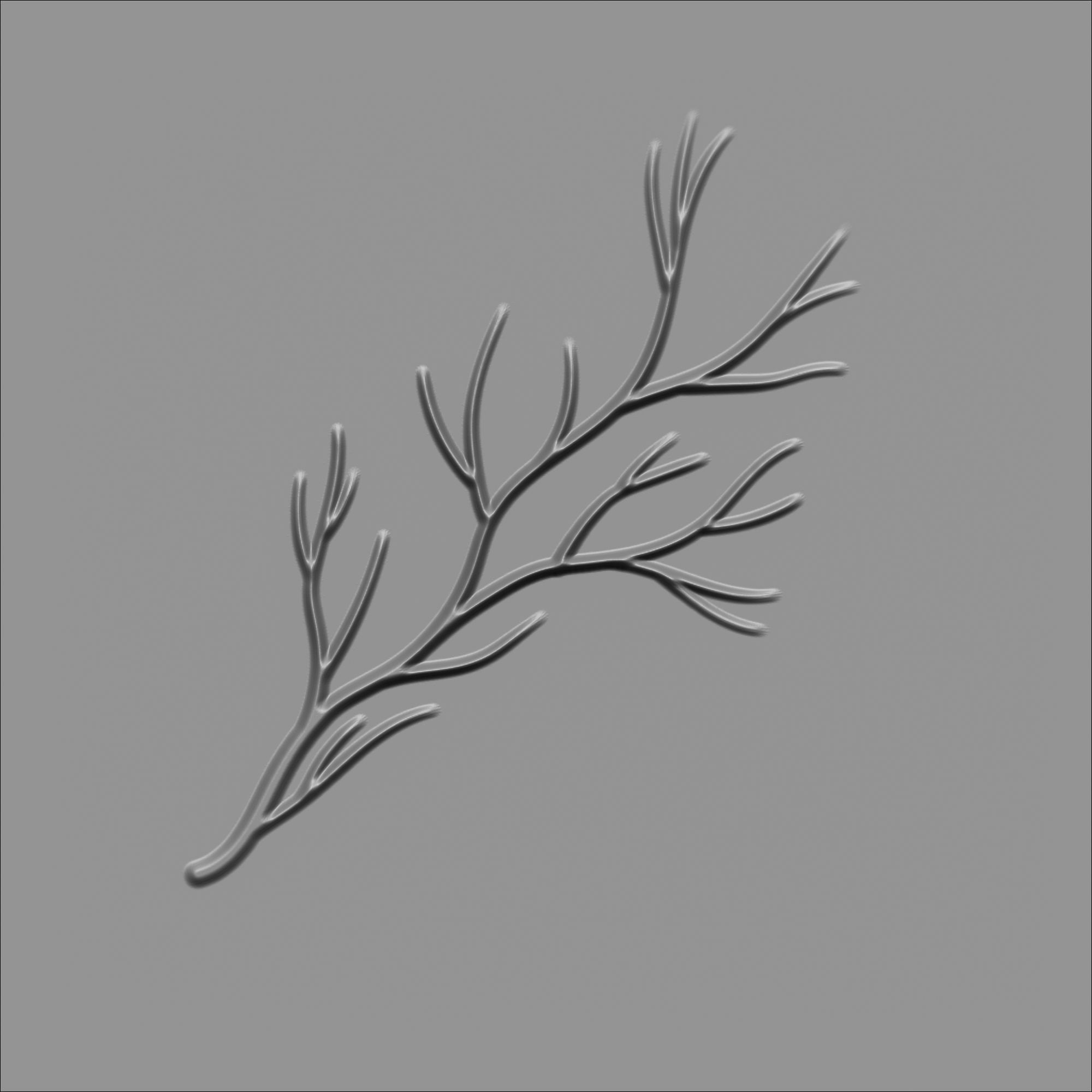 60 Alpha Veins for Human Anatomy Low-poly 3D model_17