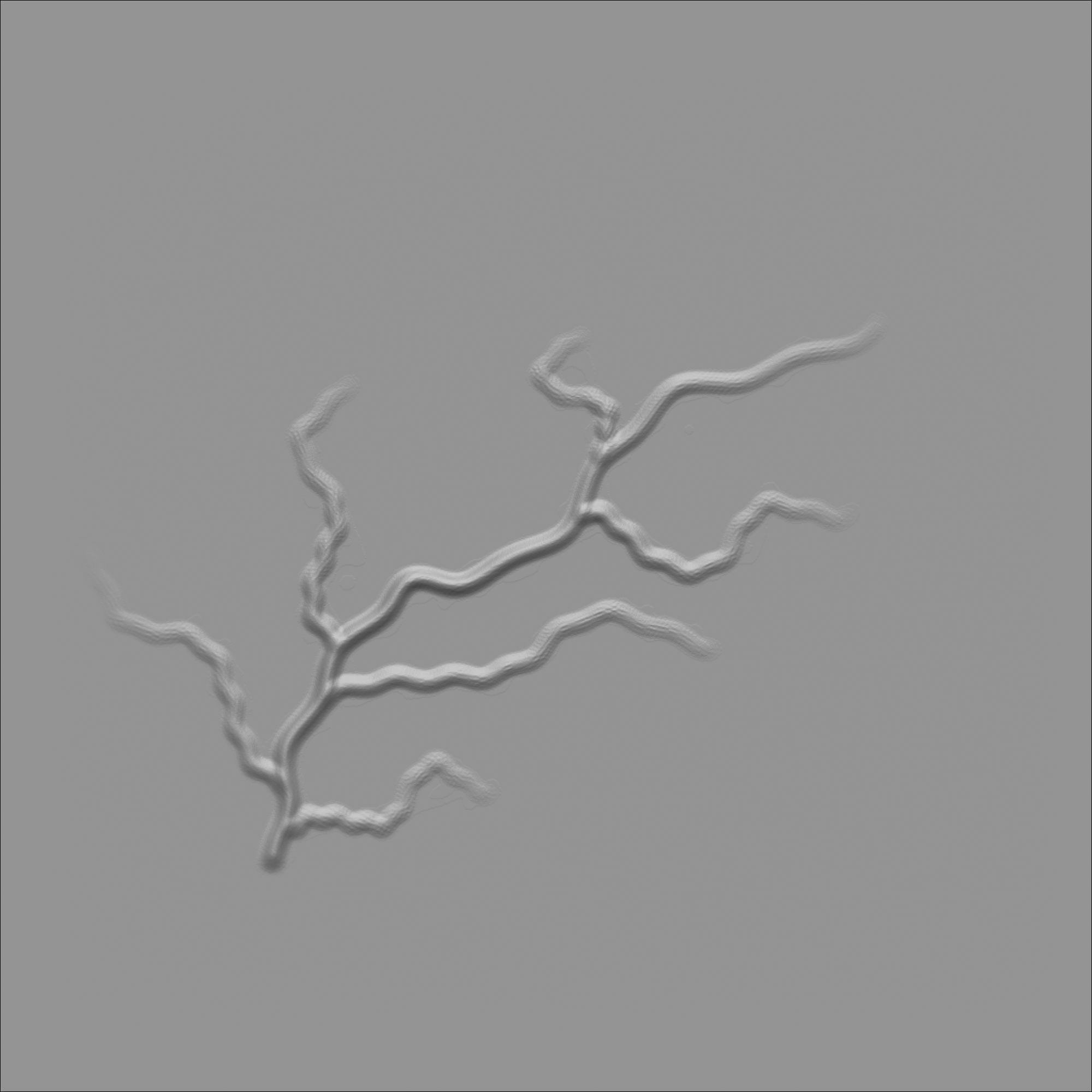 60 Alpha Veins for Human Anatomy Low-poly 3D model_45