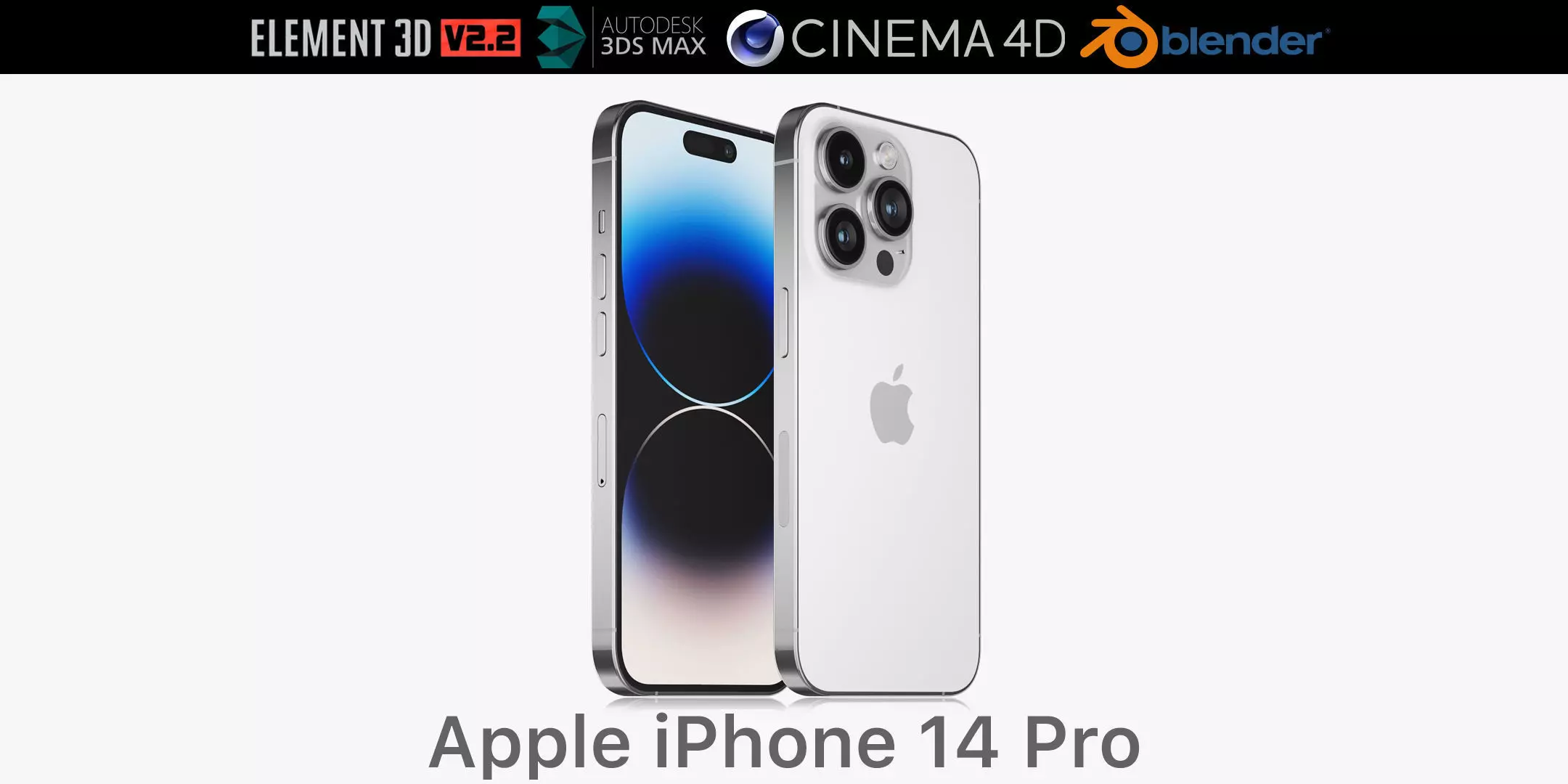 Apple iPhone 14 Pro 3D model_0
