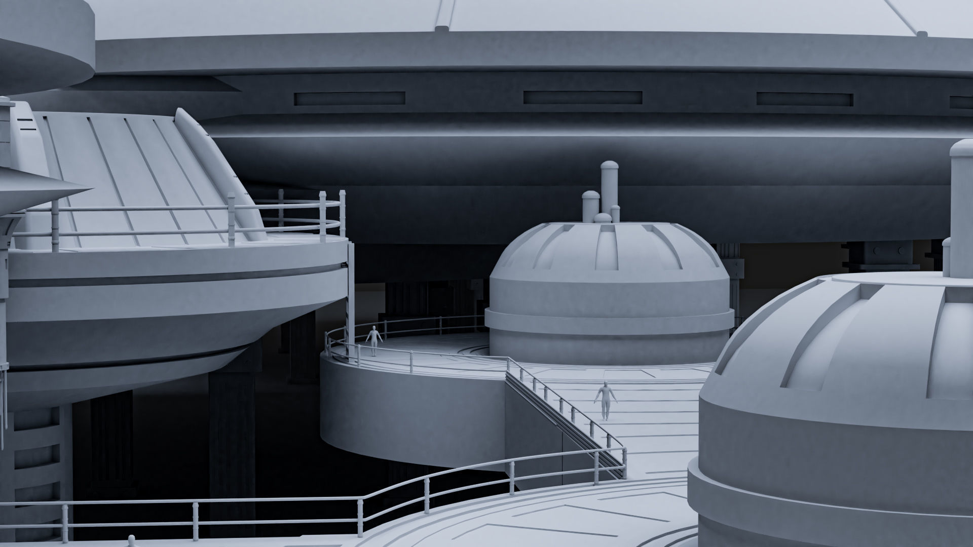Star Wars Kamino City 3D model_1