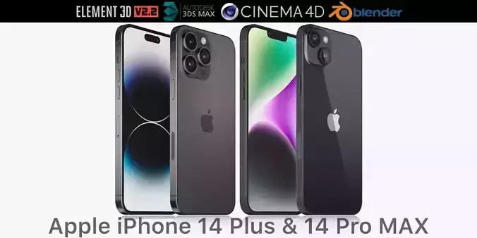 Apple iPhone 14 Plus and 14 Pro MAX 