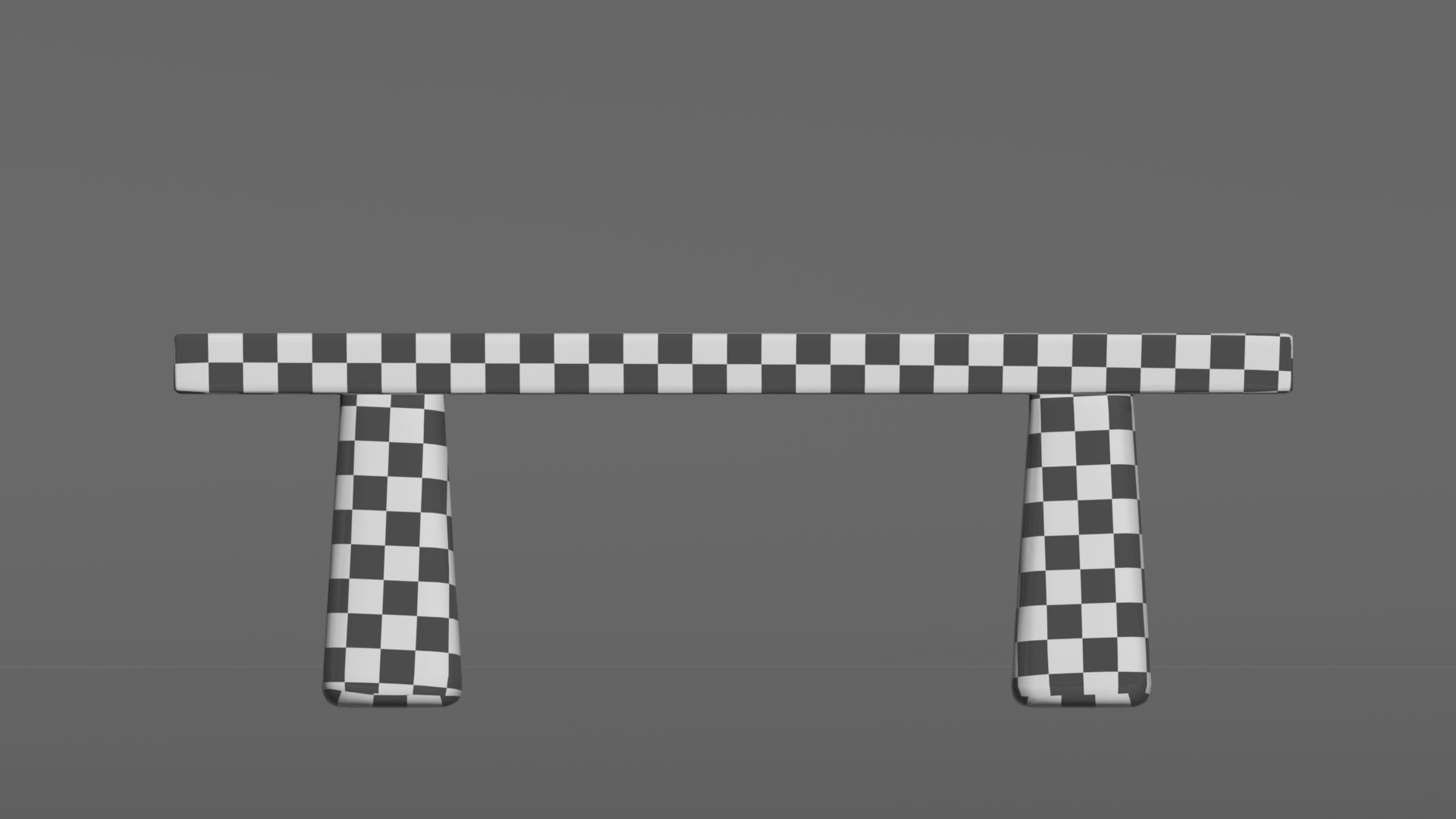 Medieval table Stylized 3D model_16