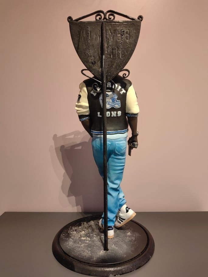 BeverlyHillsCop beverly hills figurine 3D print model_2