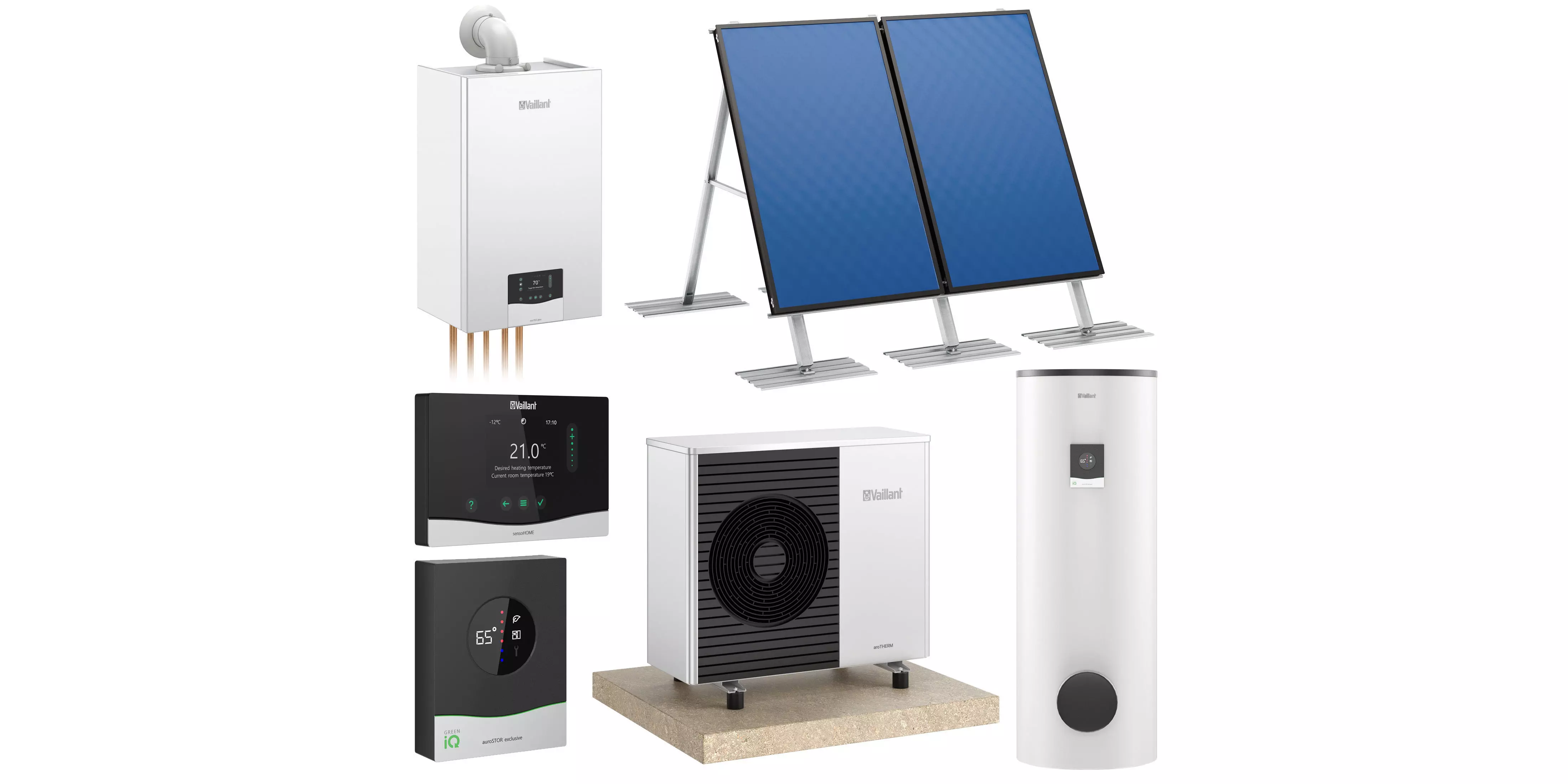 Vaillant home heating kit 3D model_0