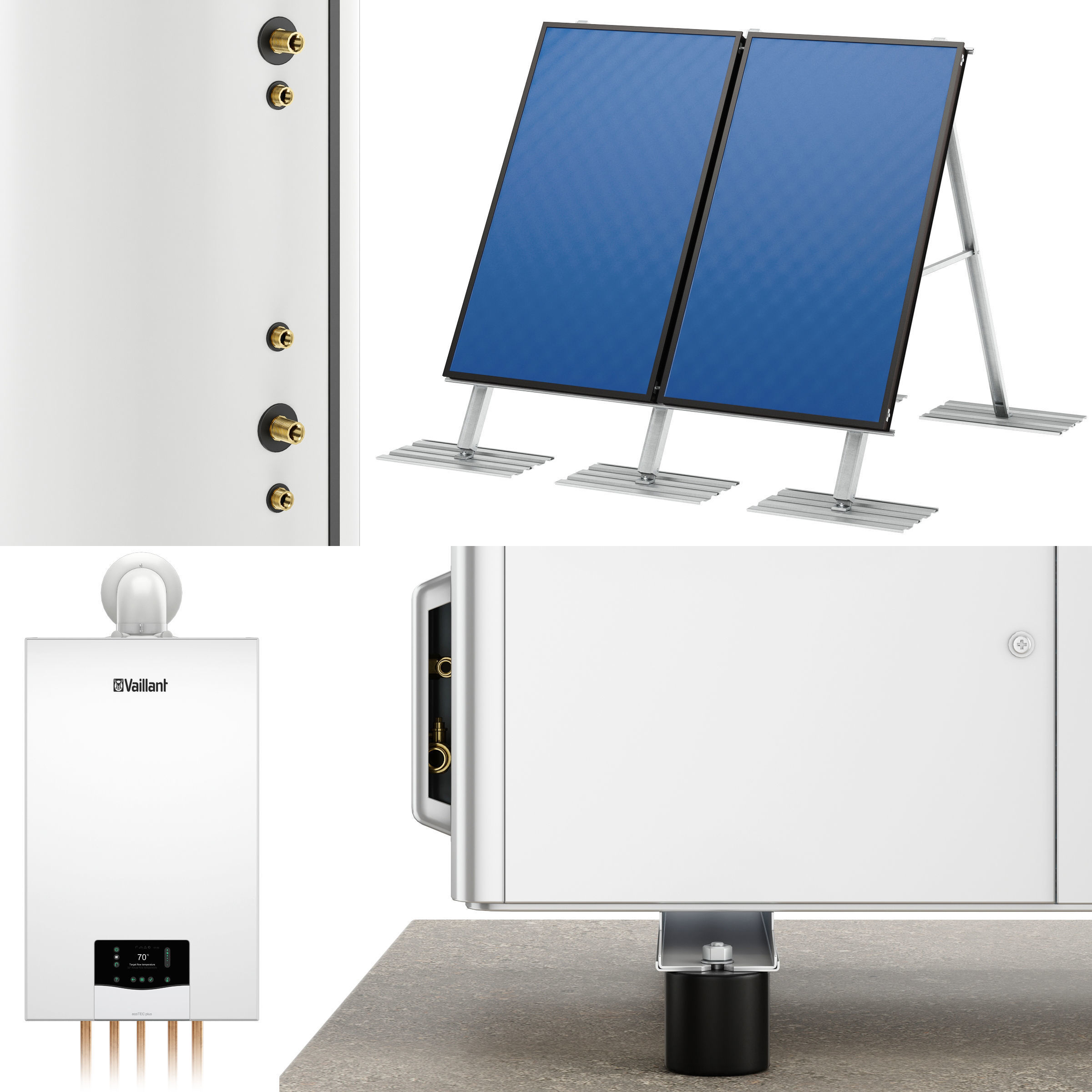 Vaillant home heating kit 3D model_6