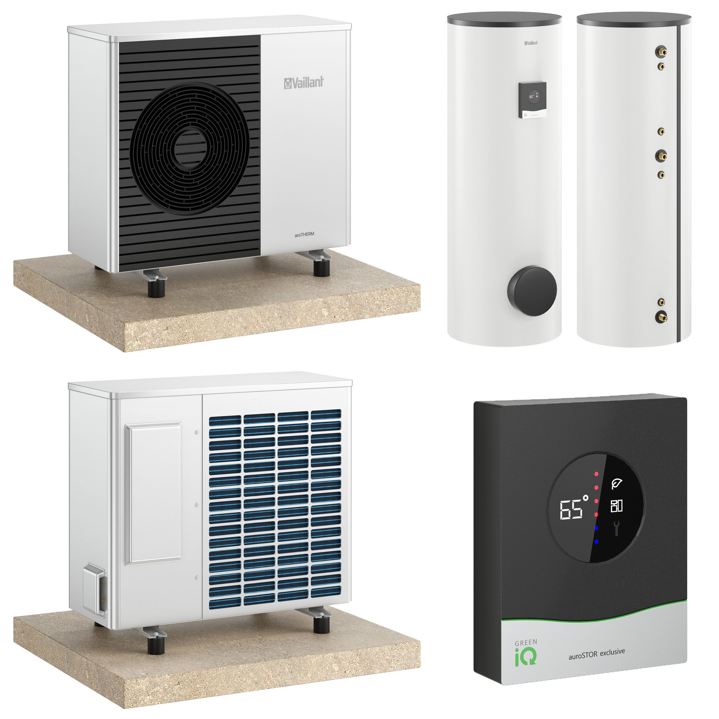 Vaillant home heating kit 3D model_4