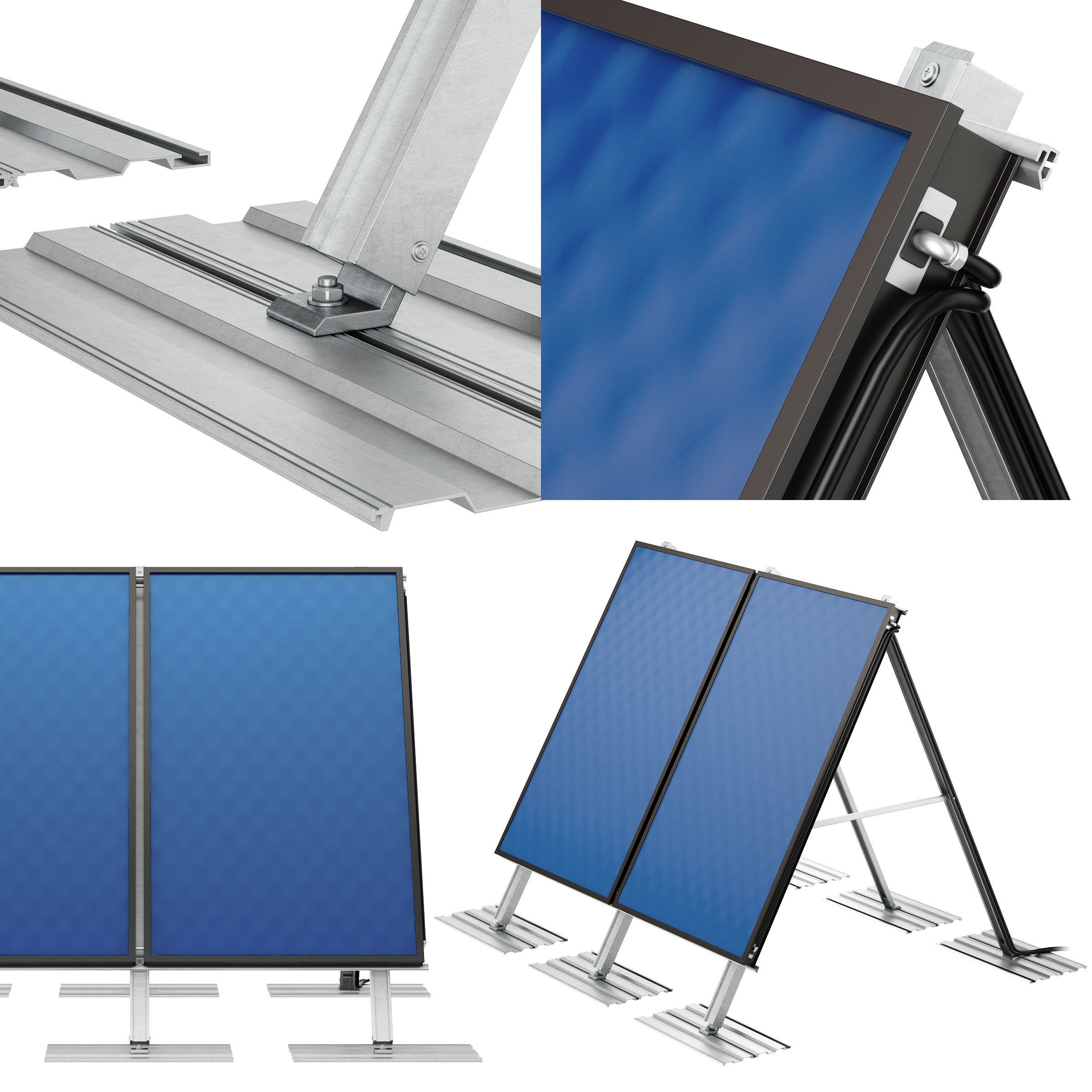 Vaillant home heating kit 3D model_5