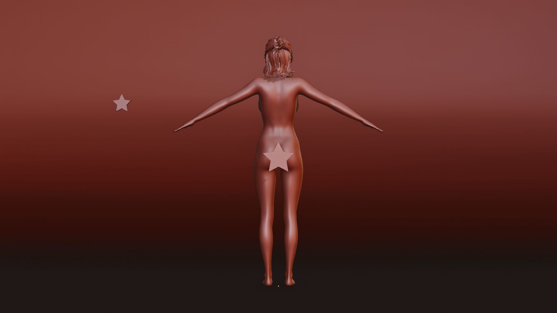 Realistic Female Character - Raven 3D model_24