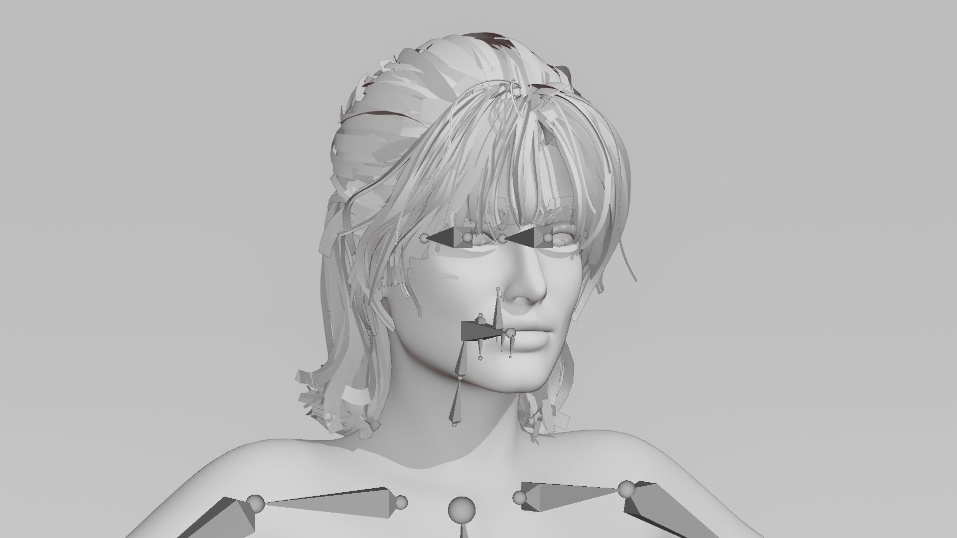 Realistic Female Character - Raven 3D model_11