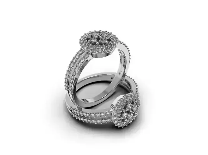 Engagement Ring - Jewelry 3D- AN-522
