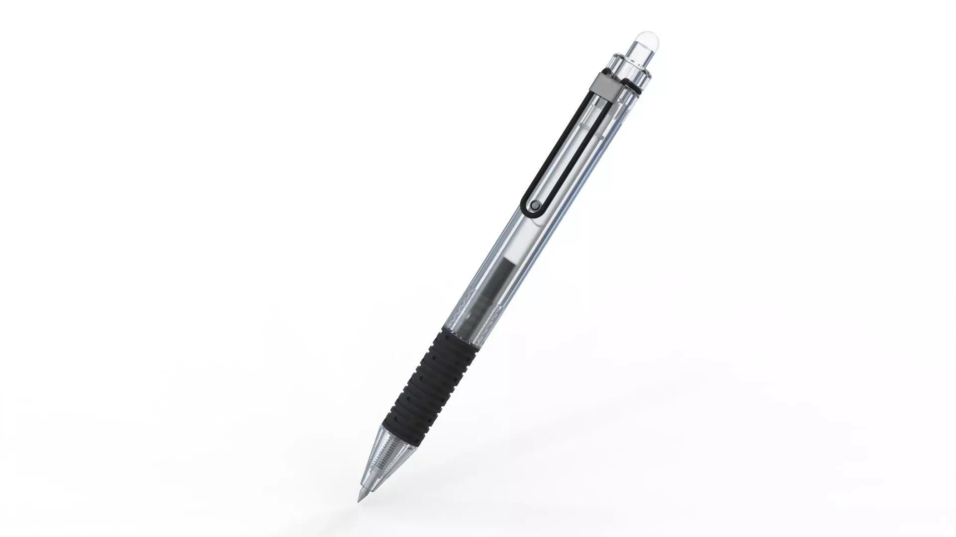 Ballpoint pen 3D model_0