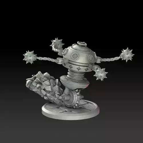 Dwarven automaton machine