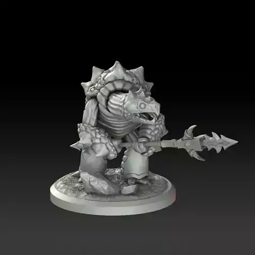 Monster Swamp Snapping Turtle  3D print model