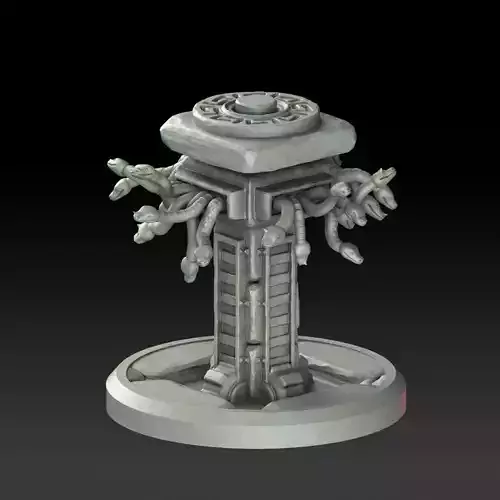 Dungeon Ruins Snake Trap 3D print model