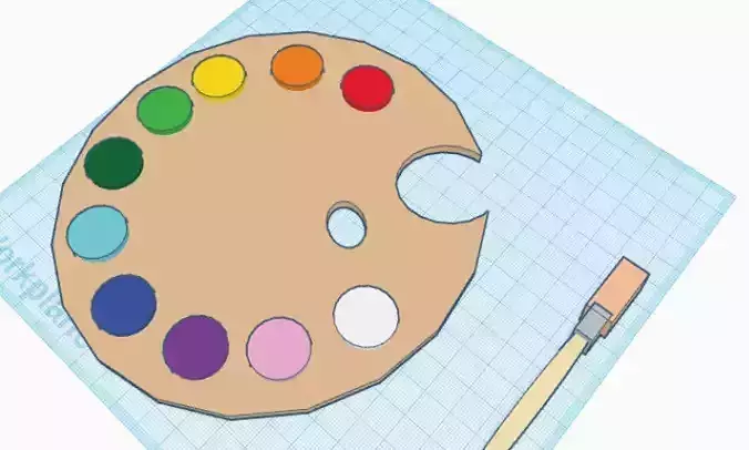 art palette
