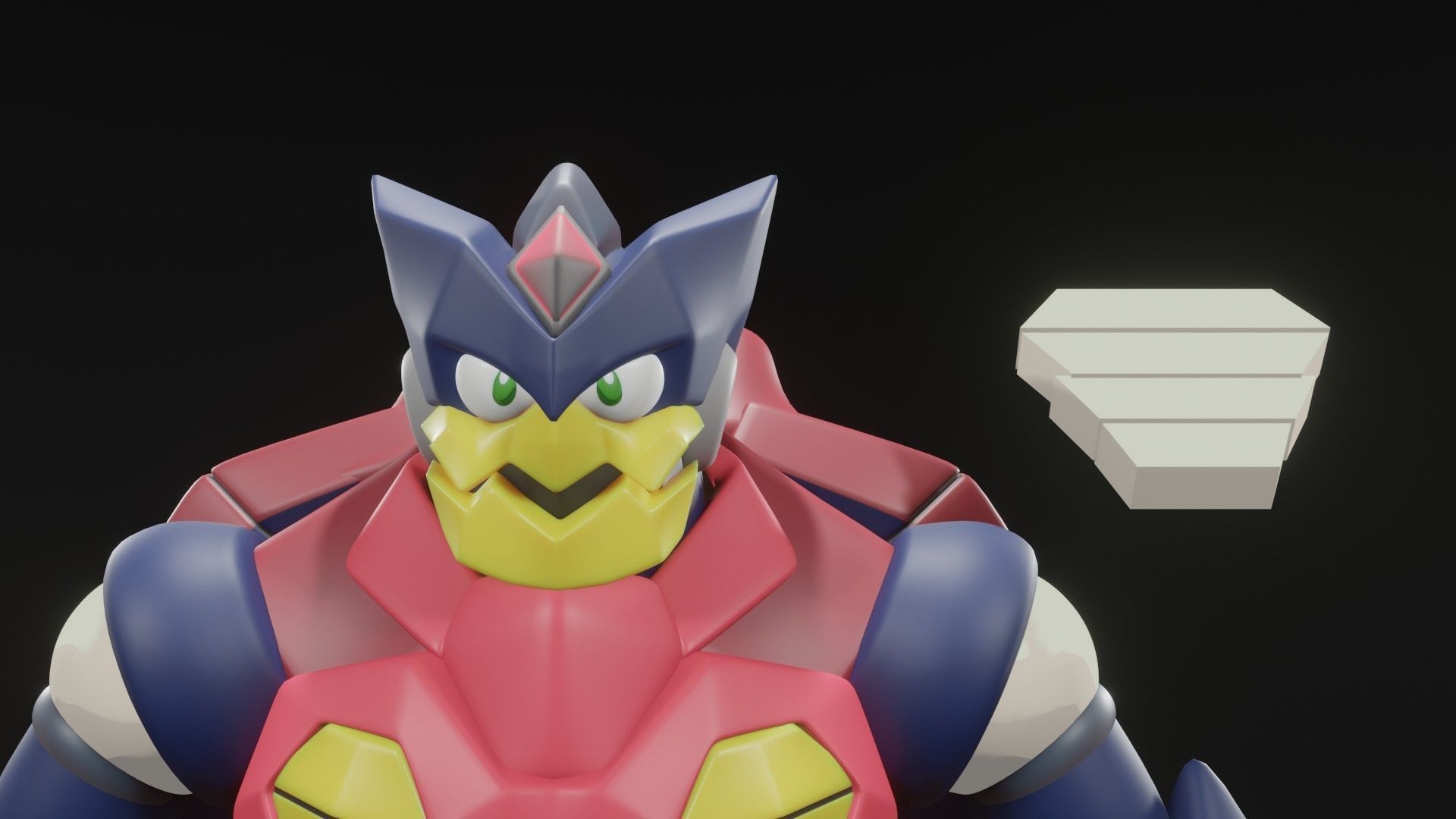 Rainy Turtloid 3D model_12