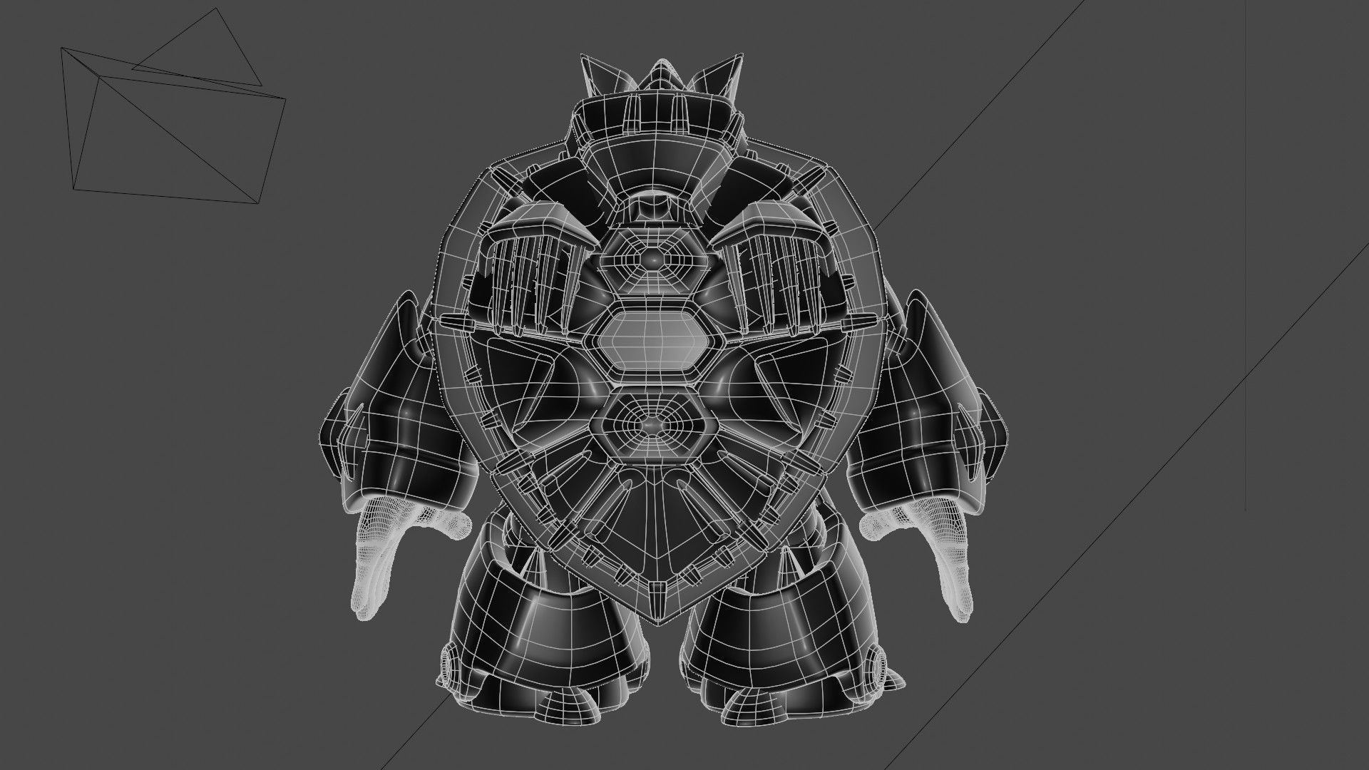 Rainy Turtloid 3D model_15