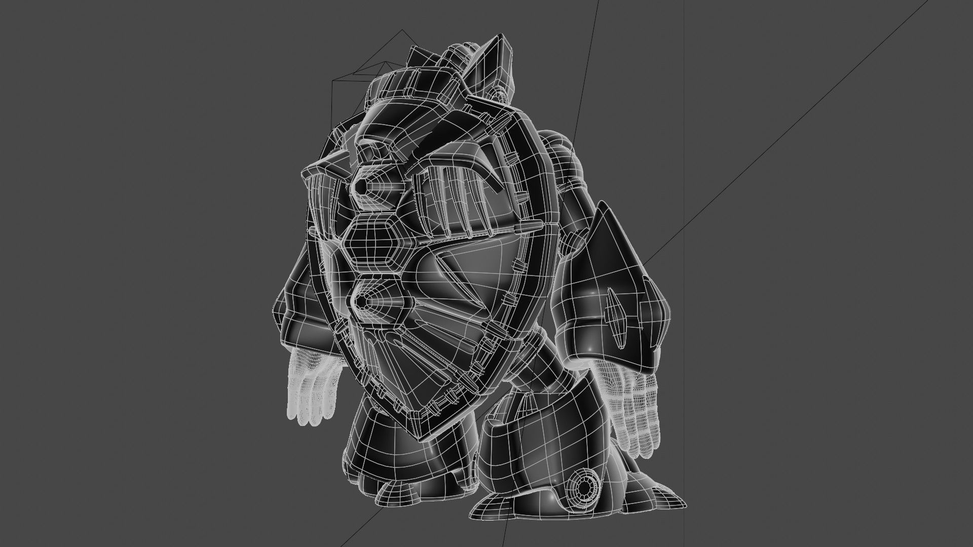 Rainy Turtloid 3D model_17