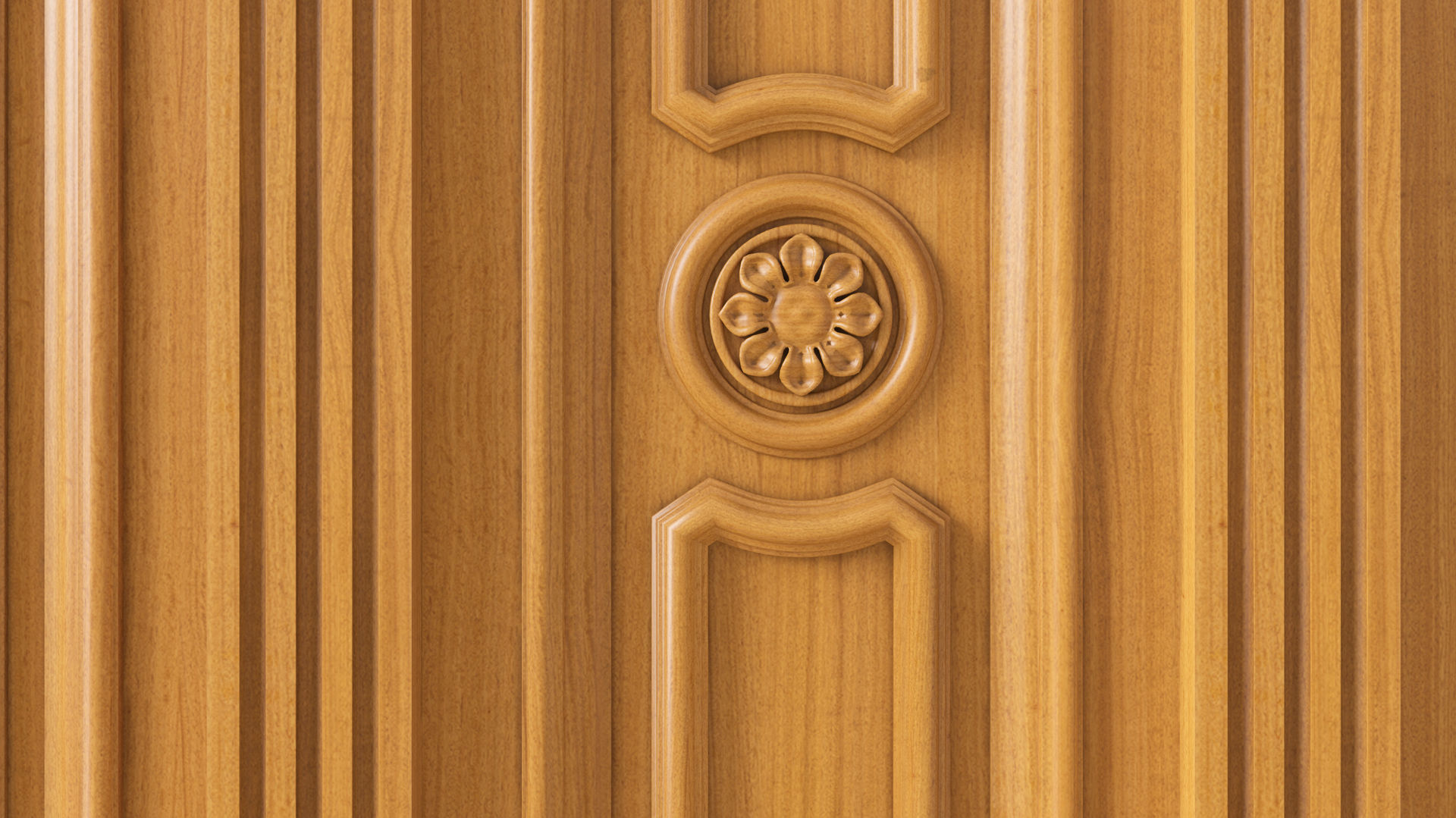 Wooden panel 03 03 3D model_11