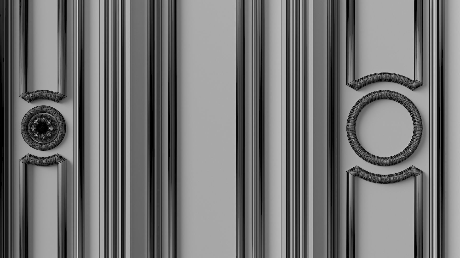 Wooden panel 03 03 3D model_35