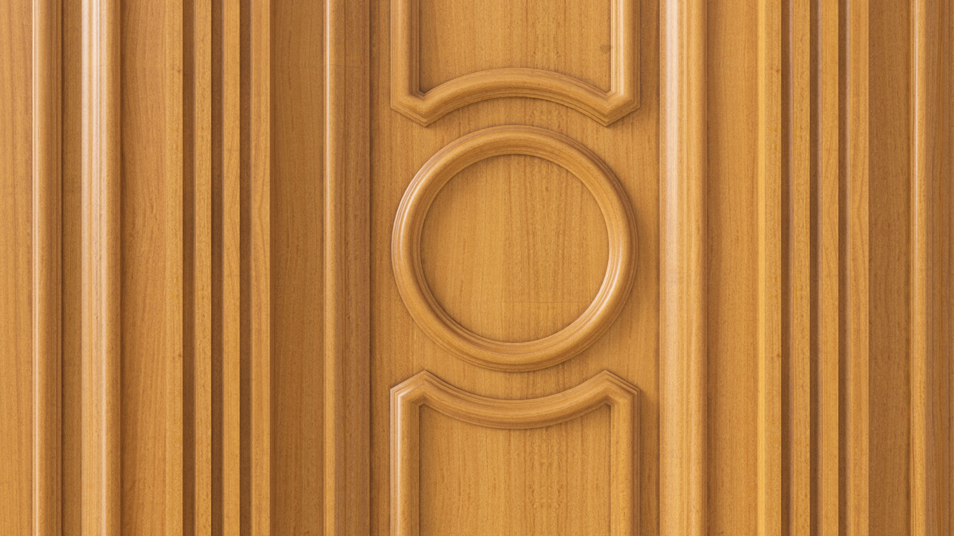 Wooden panel 03 03 3D model_12