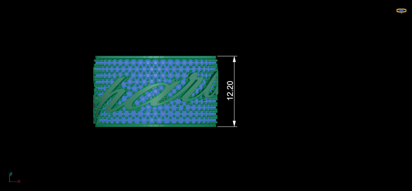 famous ring 3D print model_8