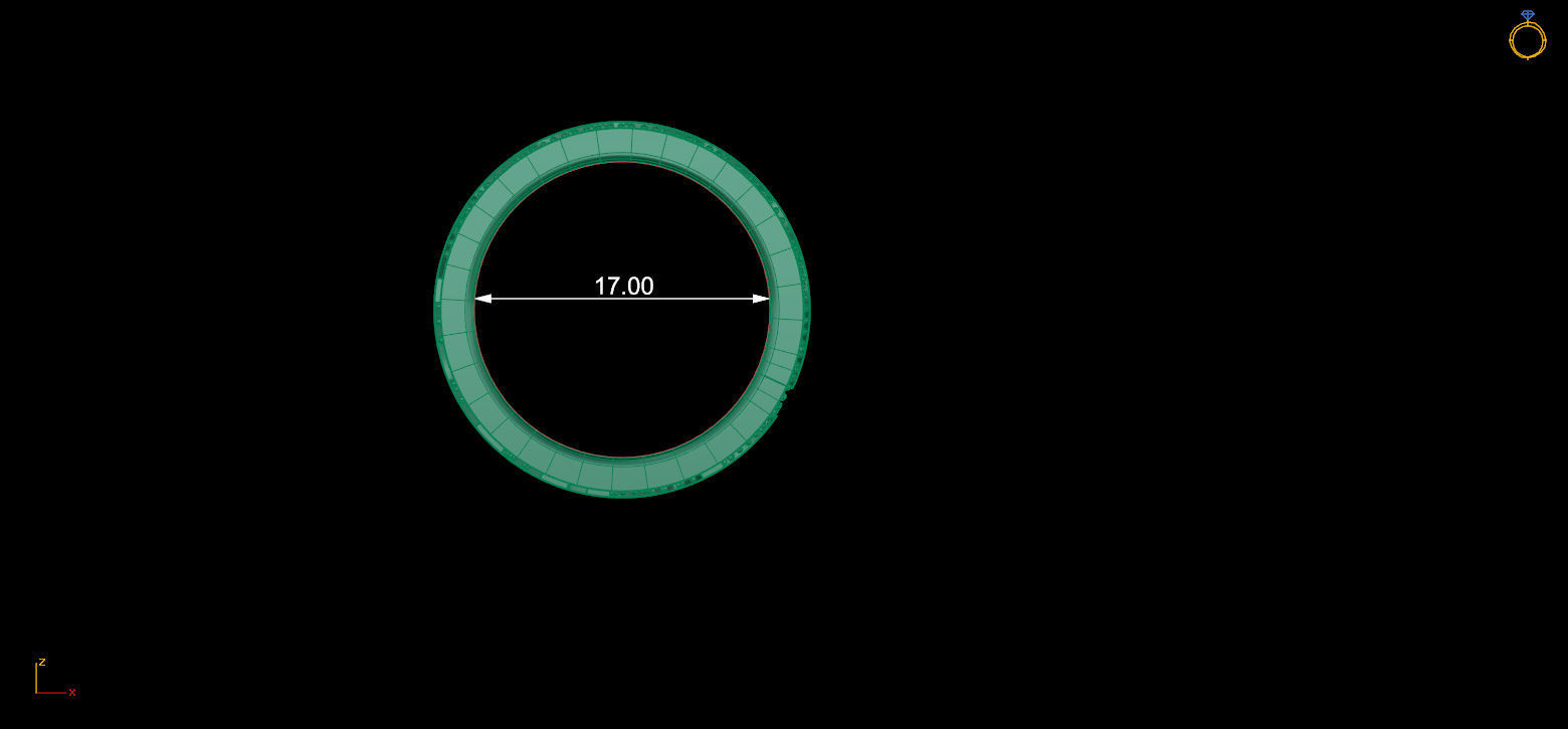 famous ring 3D print model_9