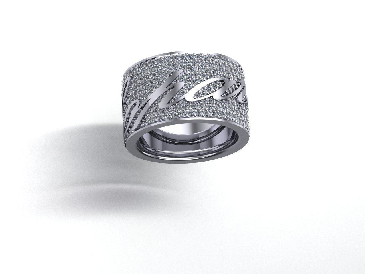 famous ring 3D print model_6
