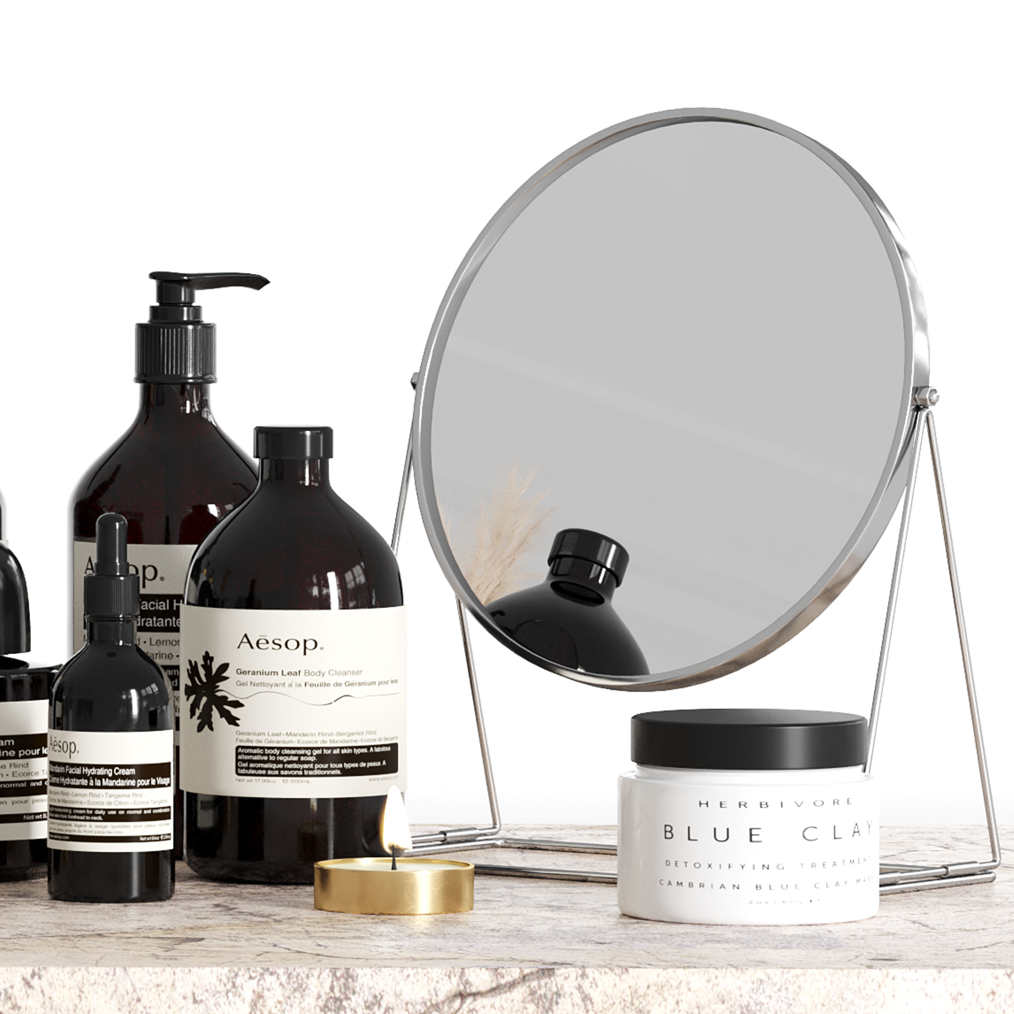 Bathroom Accessories 52 3D model_3